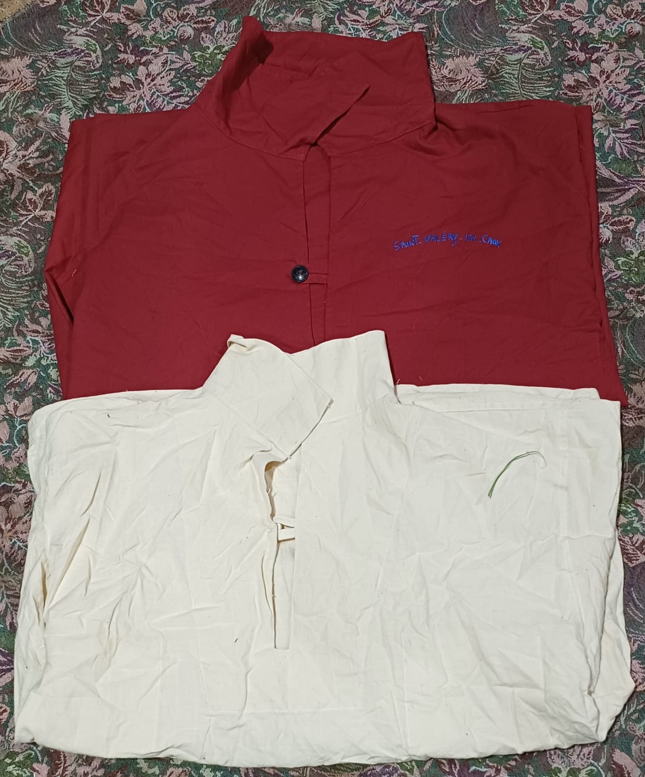 スモークパーカーフルスリーブシャツ