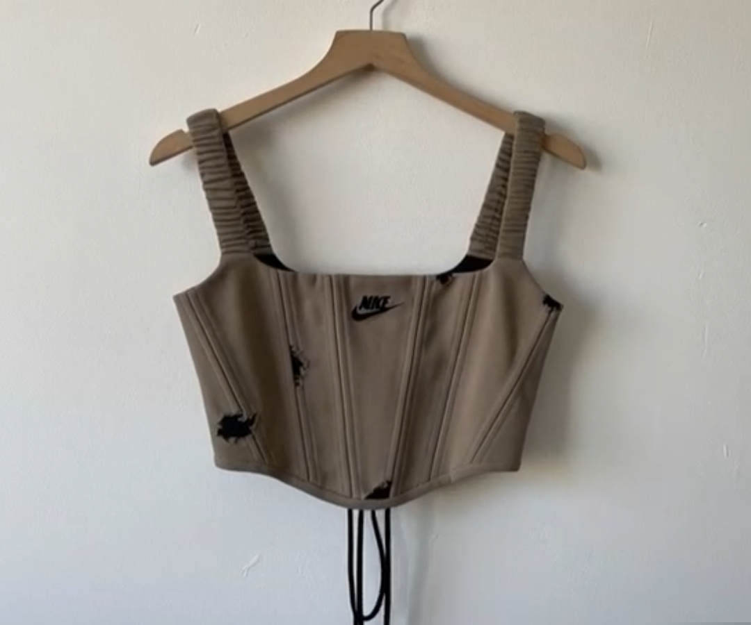 Upcycle Nike Corset