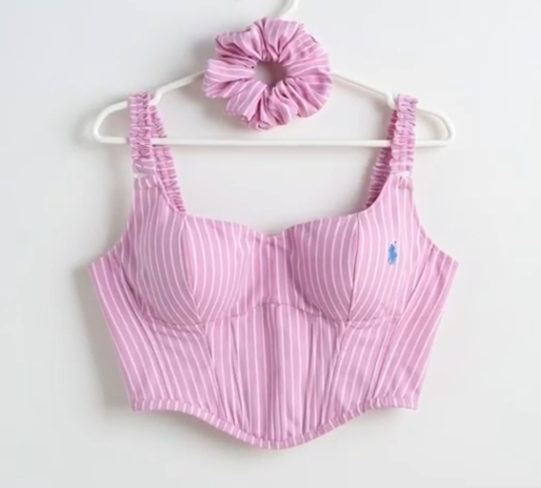 Upcycle Polo Ralph Lauren Corset