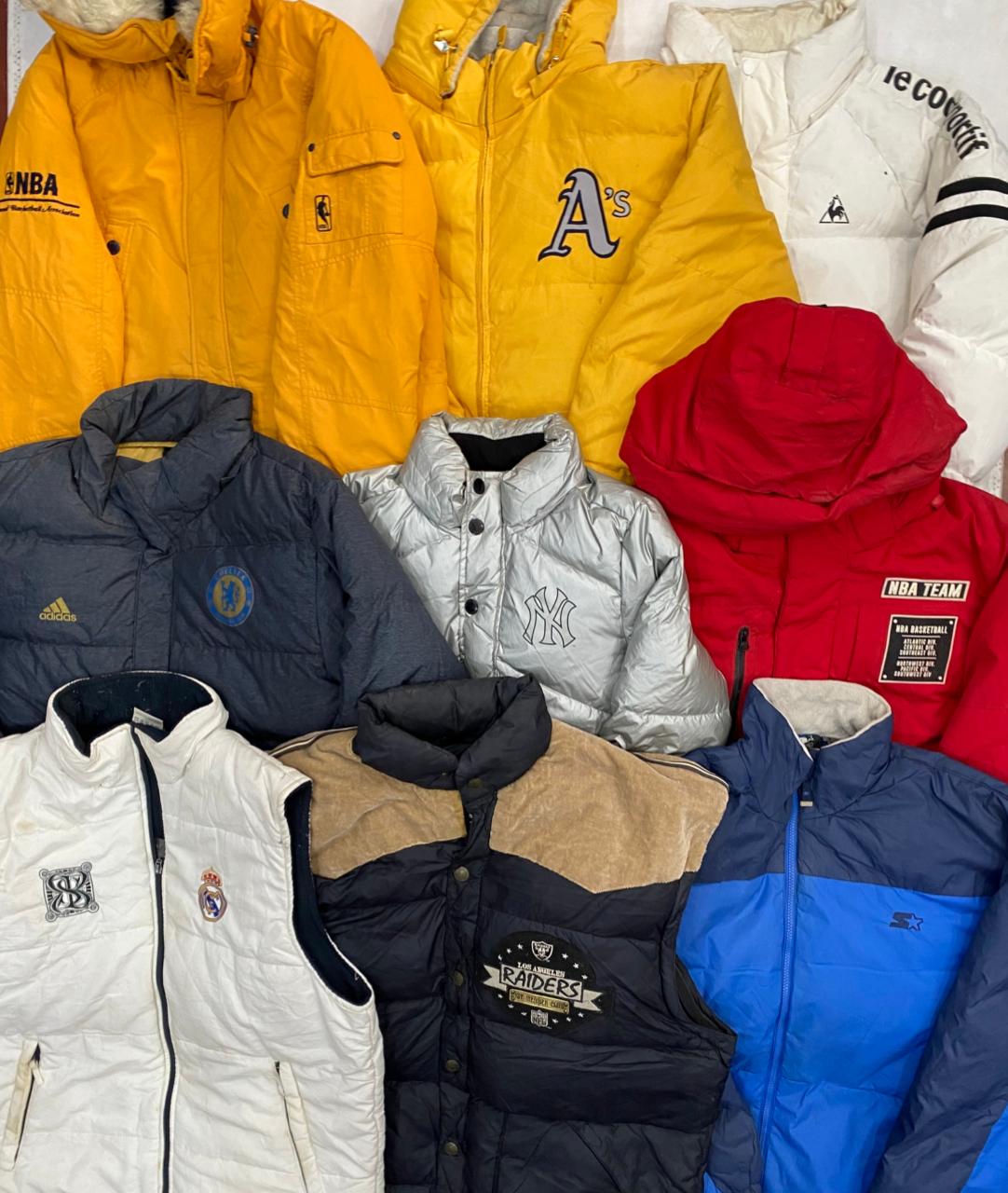 Branded Pro Sports Puffers