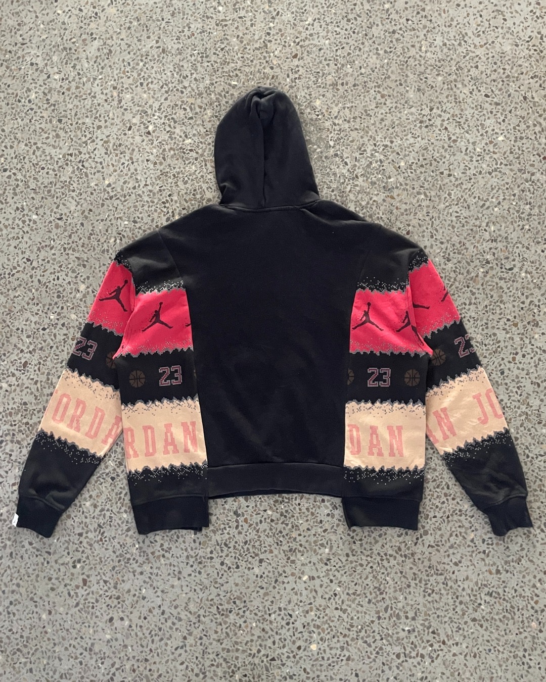 Upcycled Double panelled Hoodie