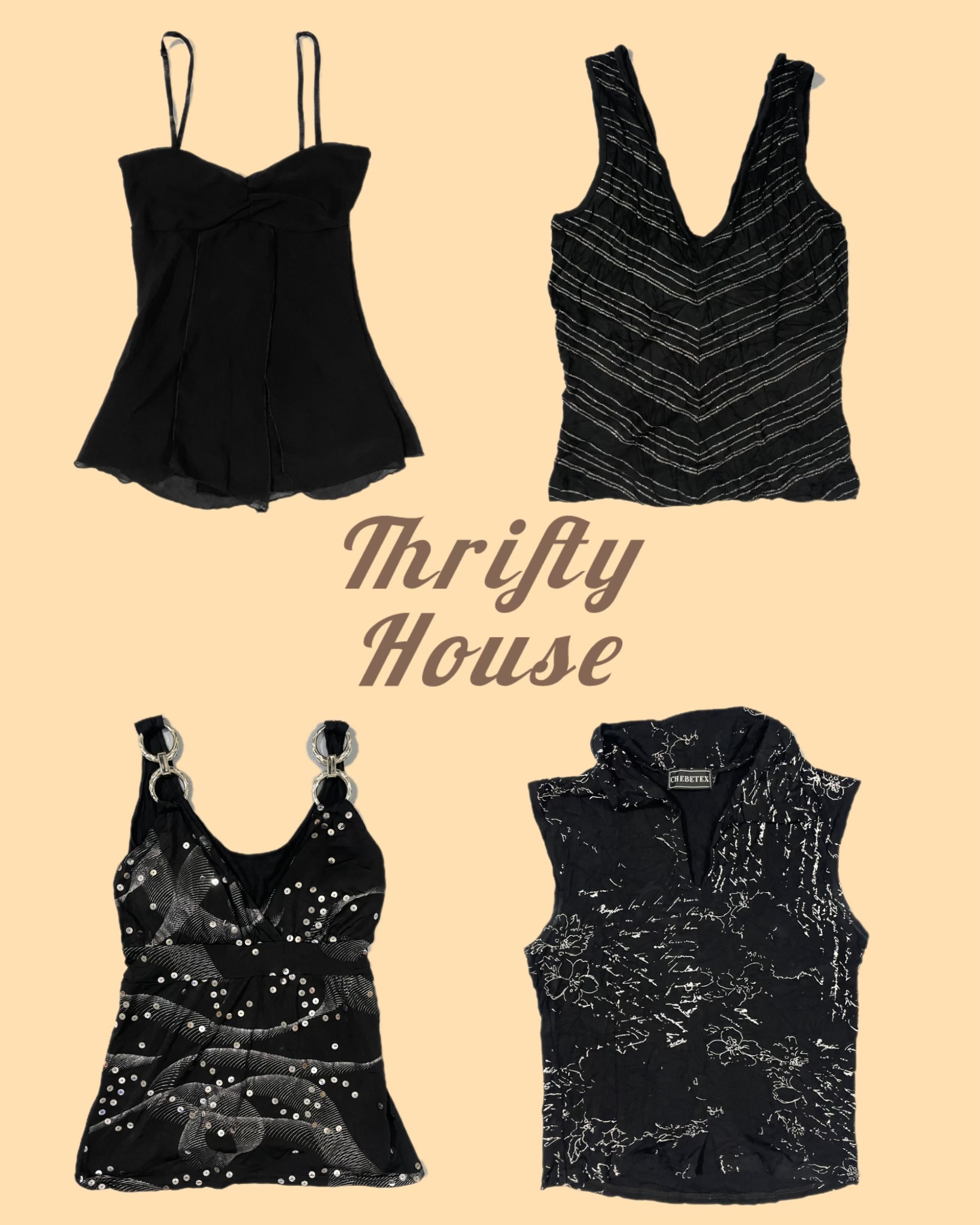 Cyber Siren Black Y2k Tops(TH/252)