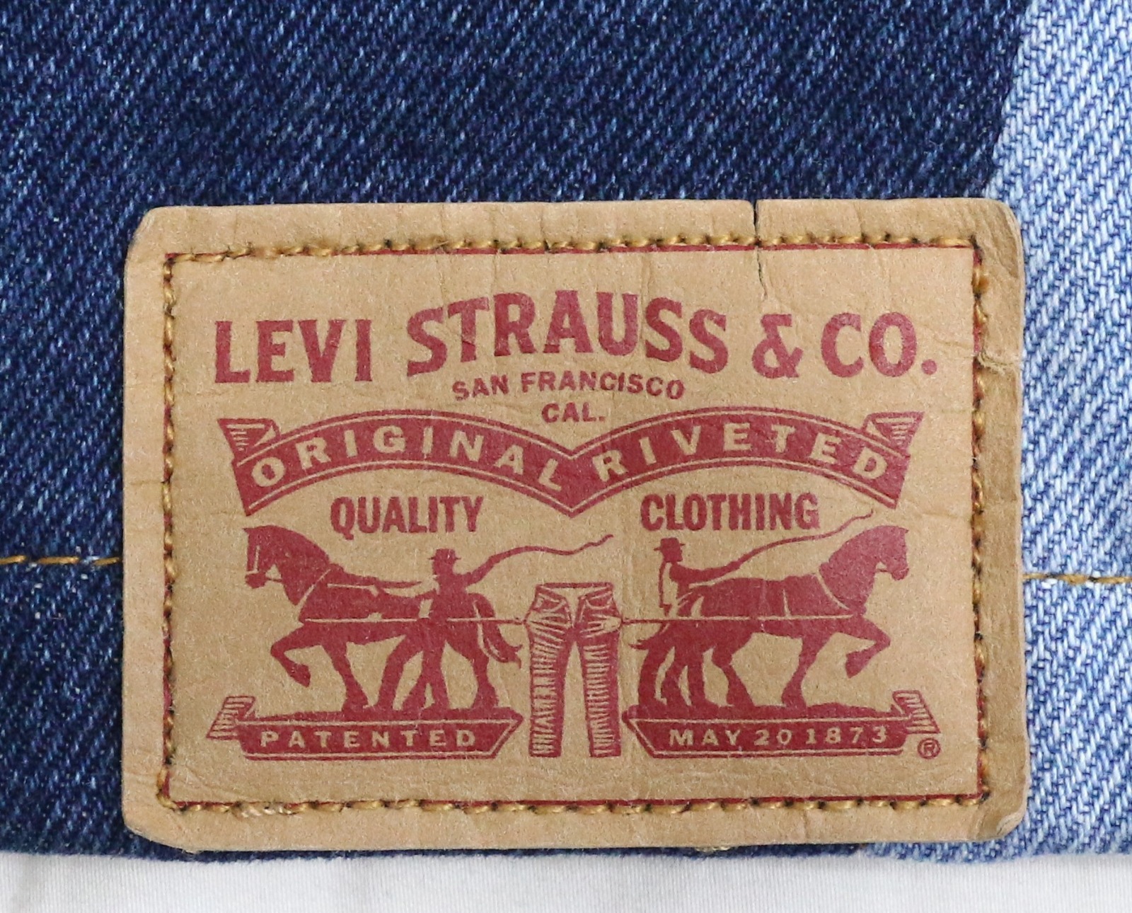 CR1394 Upcycled Wave Panel Jacket