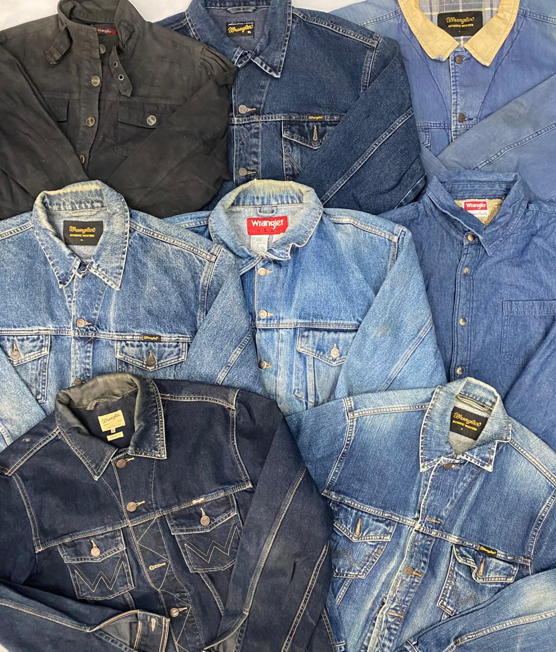 Branded Wrangler Denim Jackets
