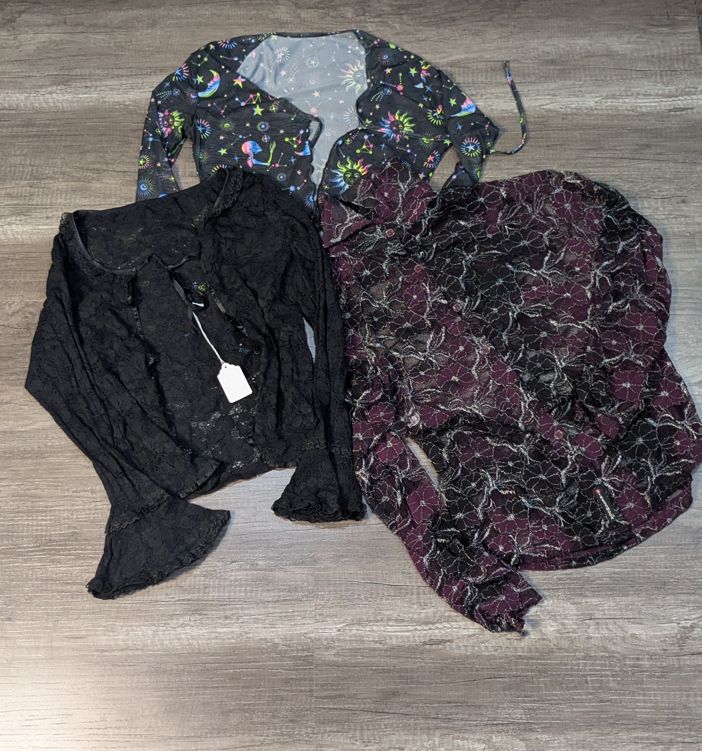 4078 - Y2Kスタイルブラウス