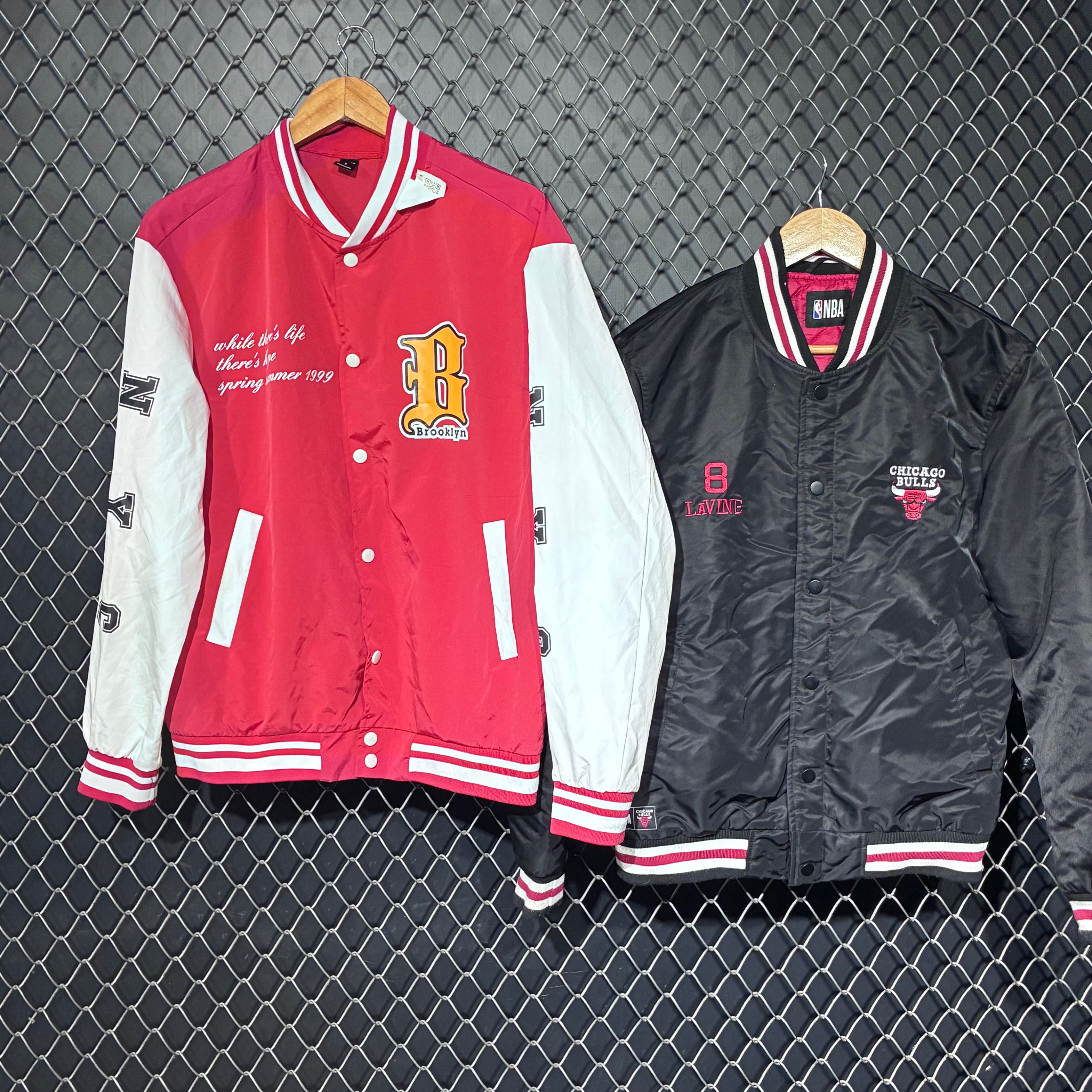 Baseball Varsity Nylon Jacket (Fnc:1580)