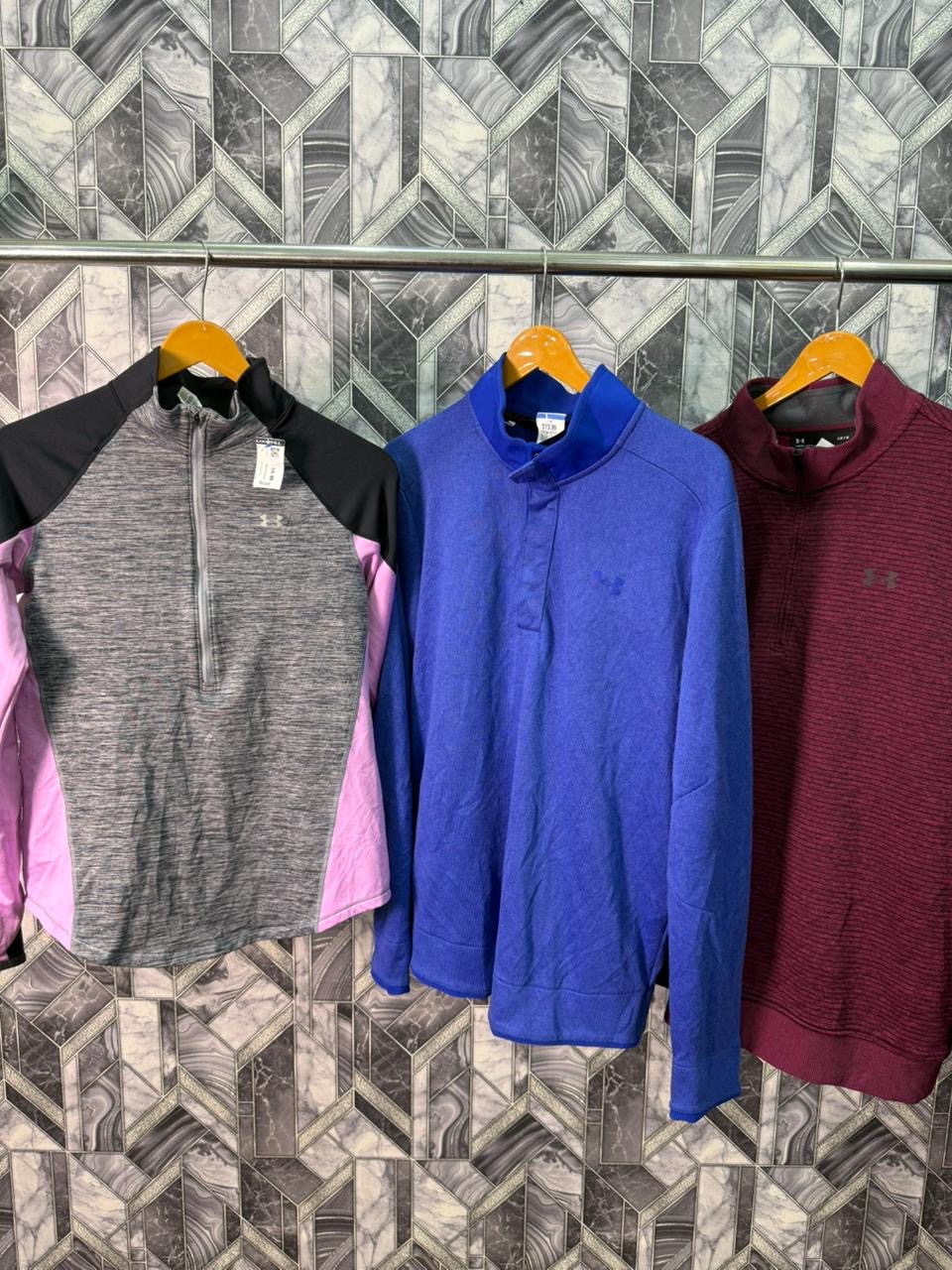 AV-1117 Under Armour 1/4 Zipper Jackets