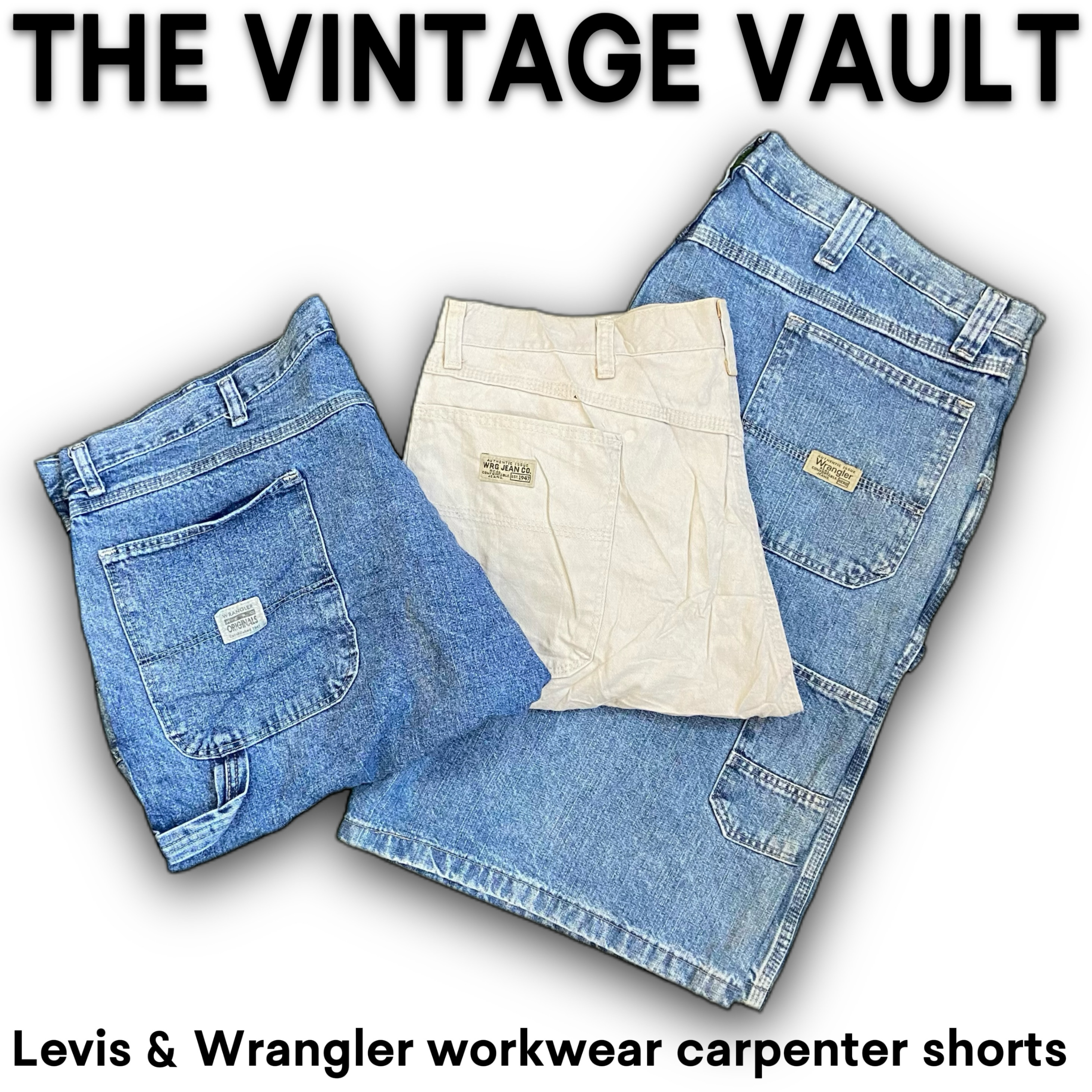 Levis Wrangler Workwear Carpenter Shorts