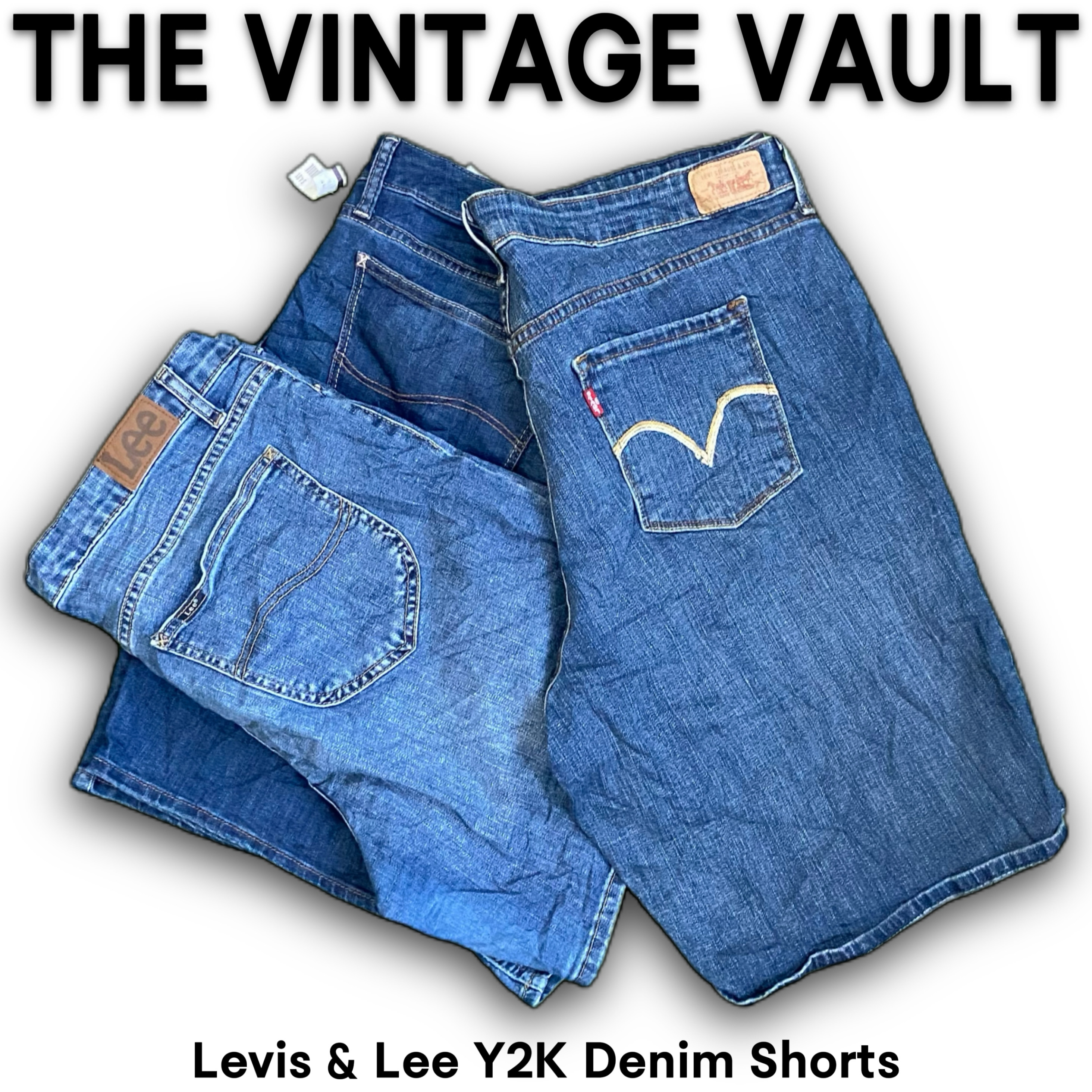 Levis & Lee Y2K Denim Shorts