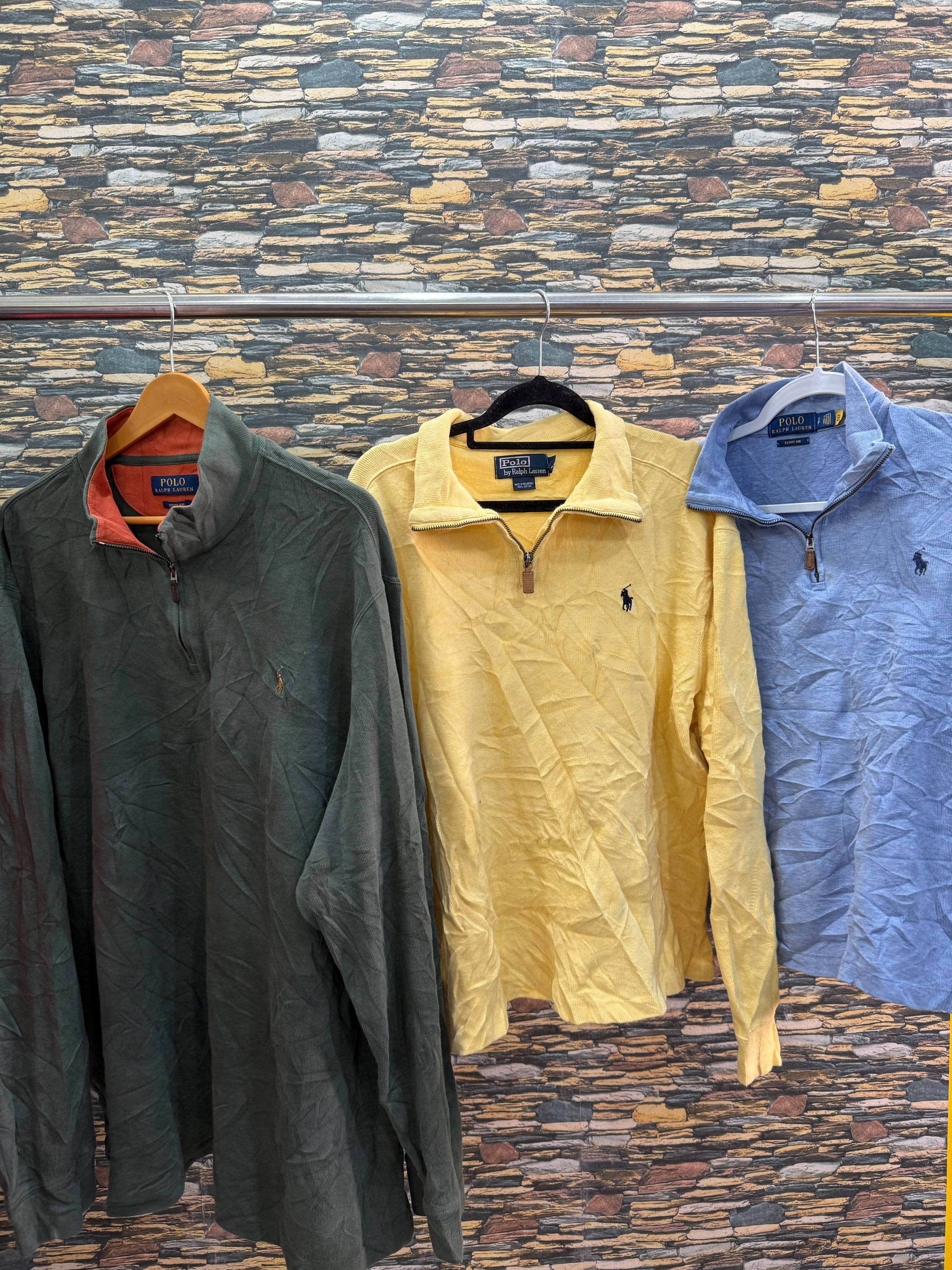 AVG-0265 Polo Ralph Lauren 1/4 Zippers