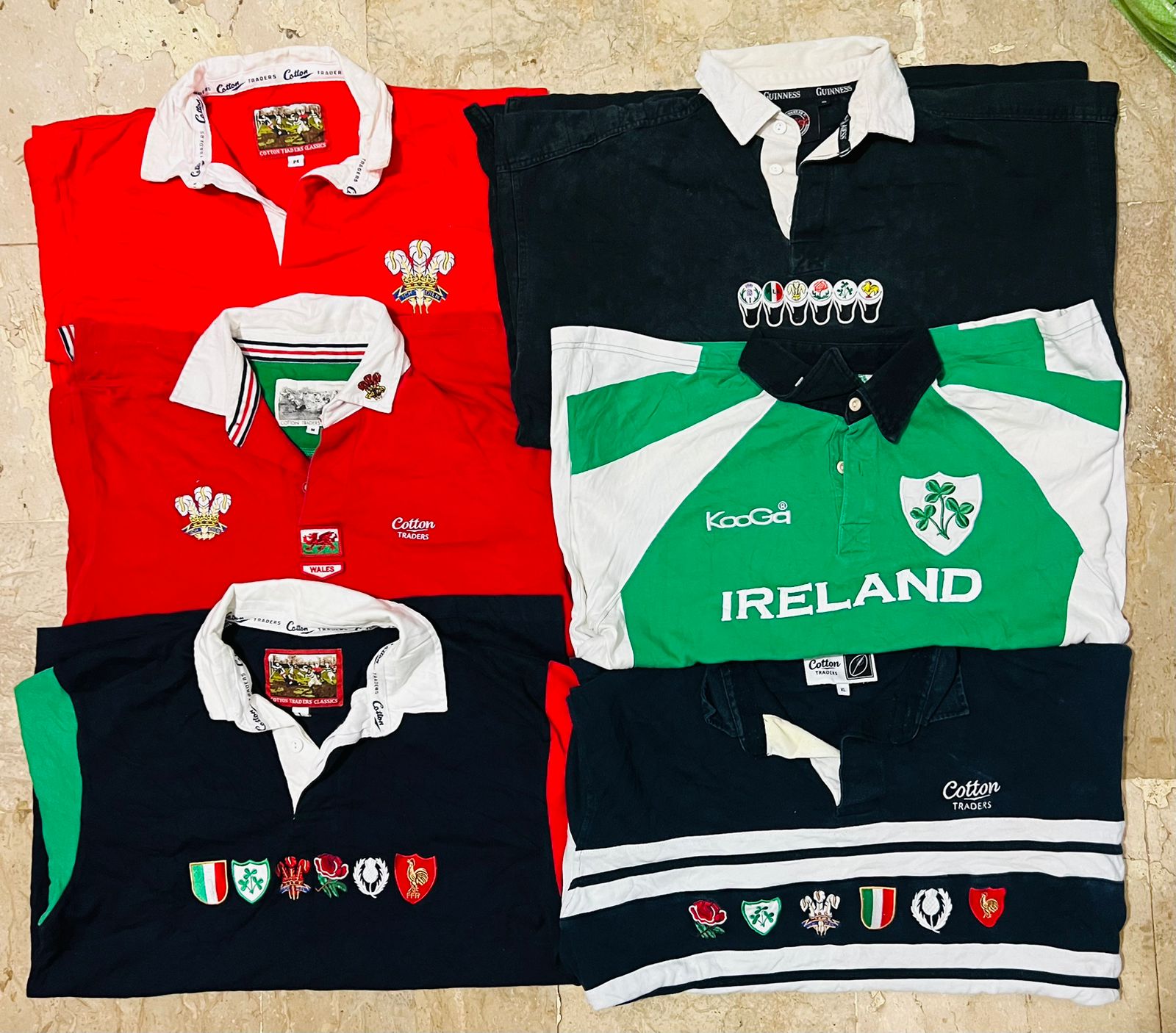 mix vintage club rugby shirts bundle 60