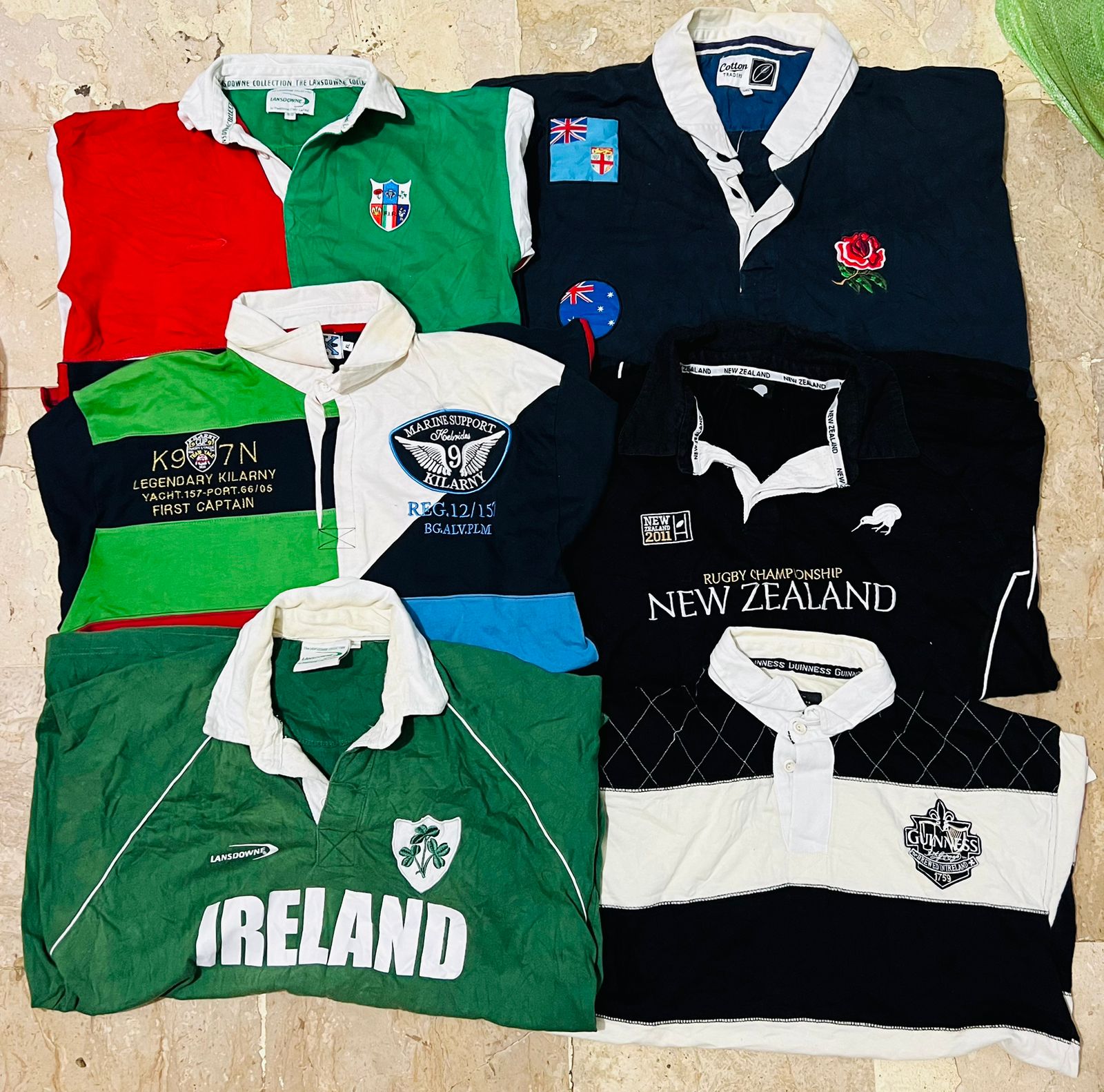 mix vintage club rugby shirts bundle 62