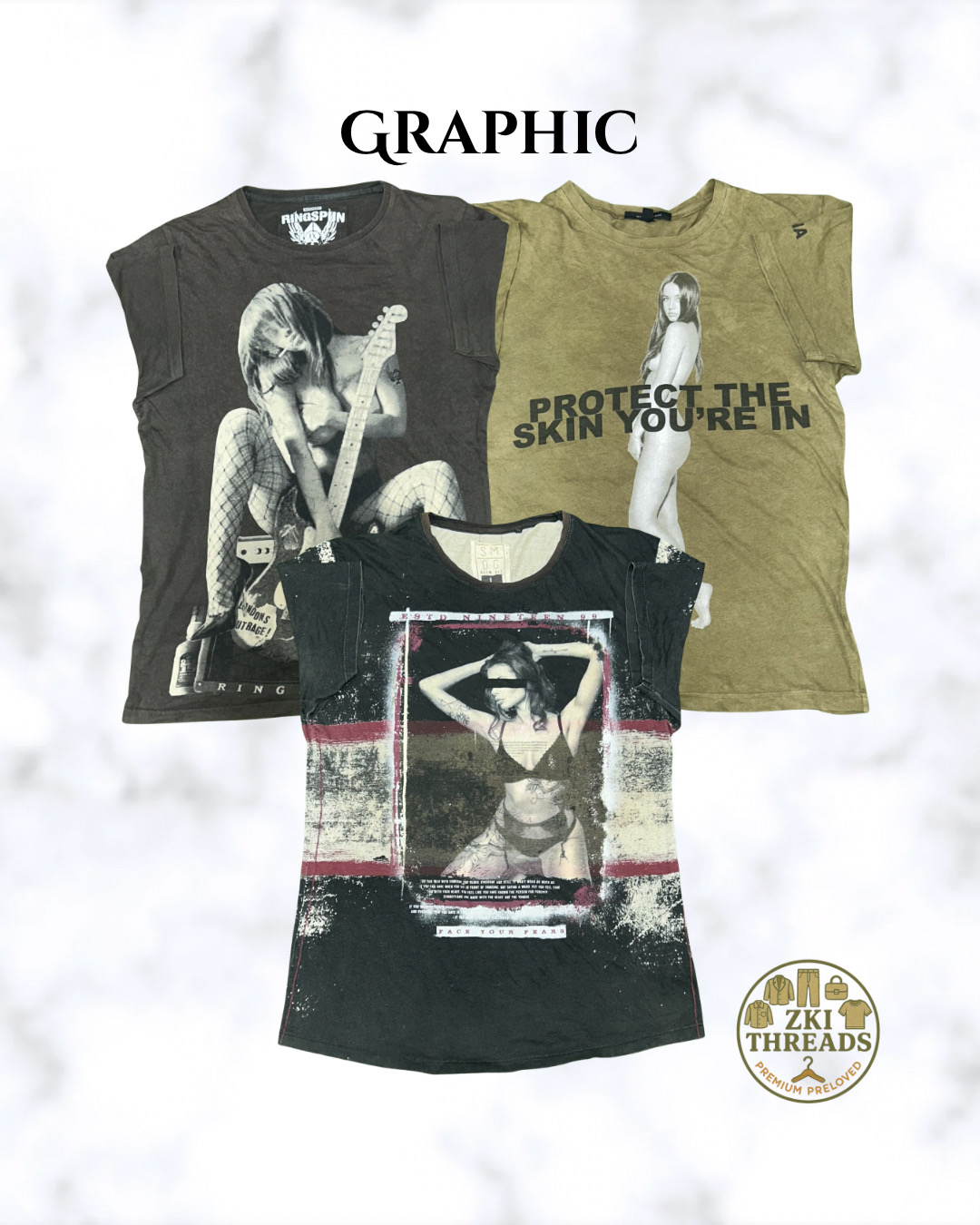 Graphic T-Shirts (ZKI-146)