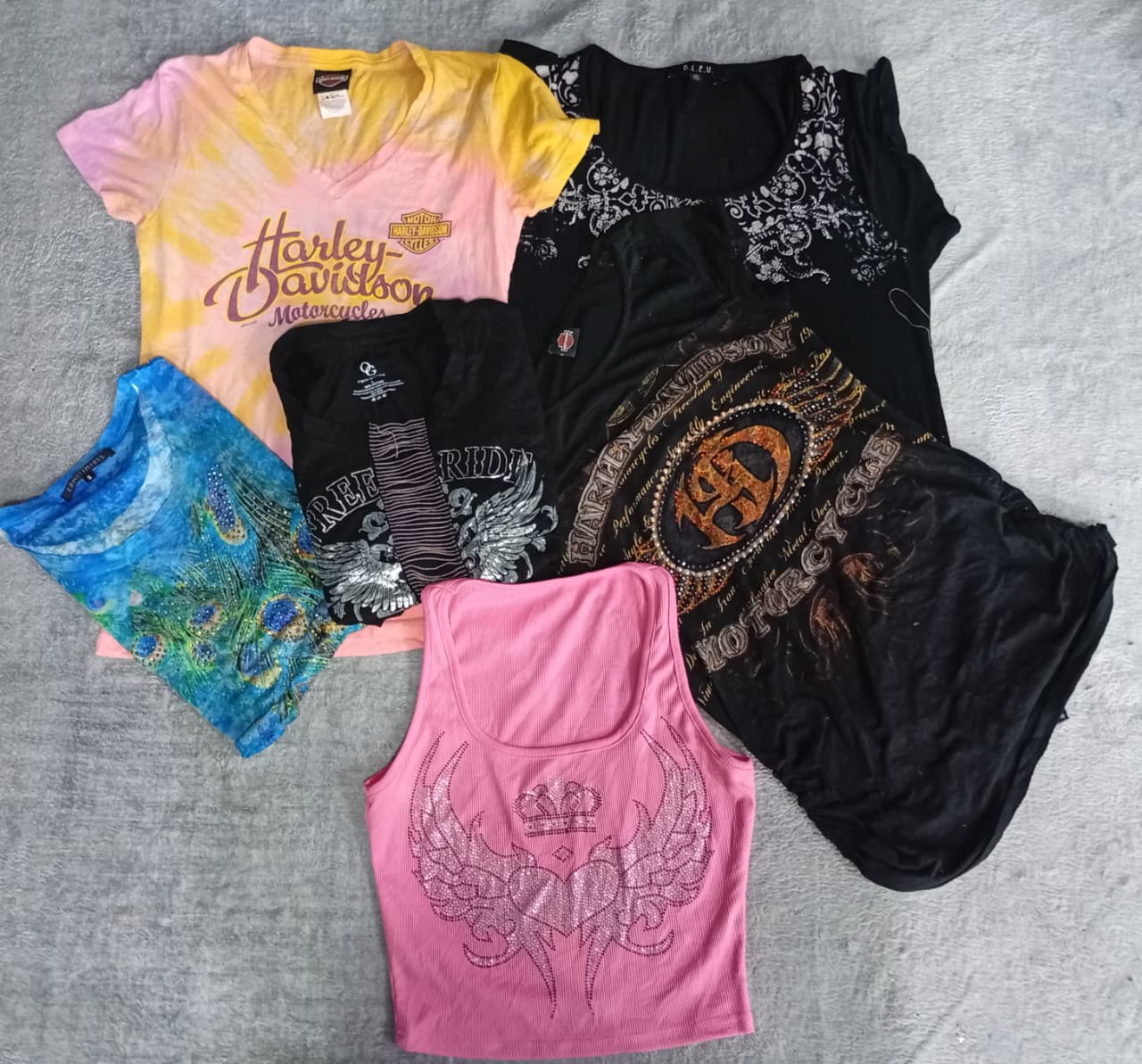 CR6838 Y2K Baby Tees