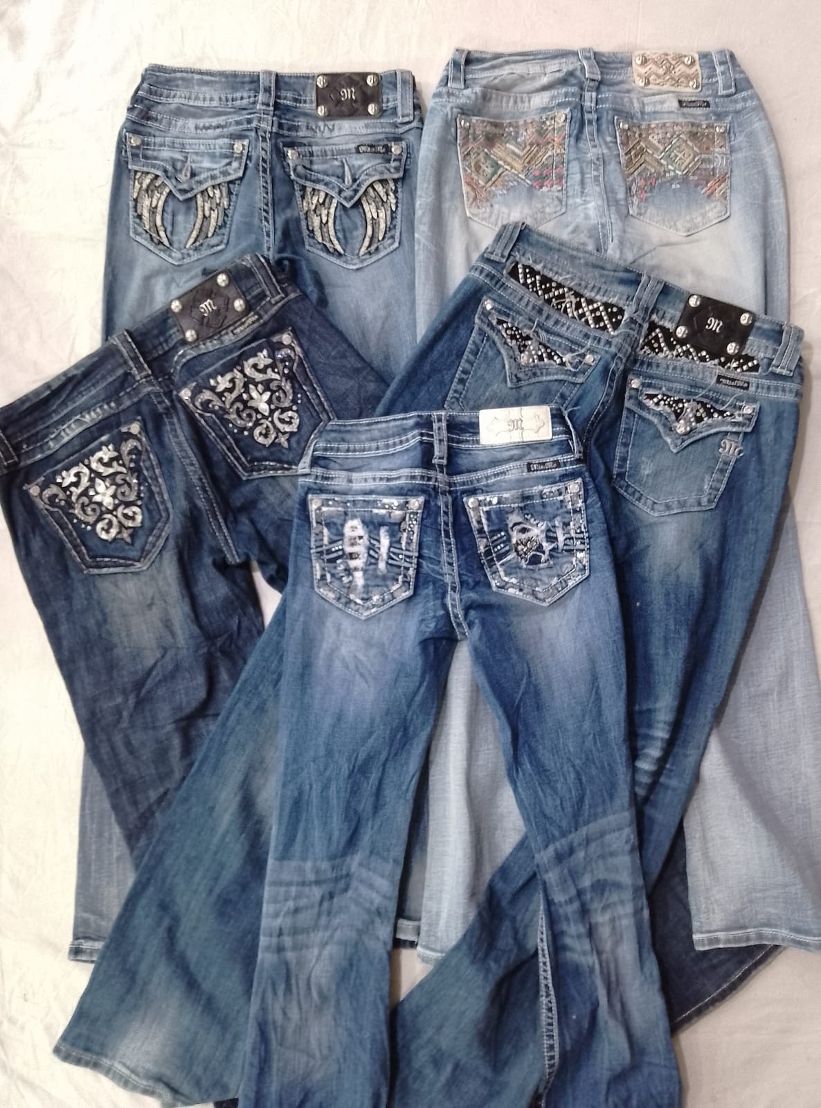 CR6845 Miss Me Flare Jeans