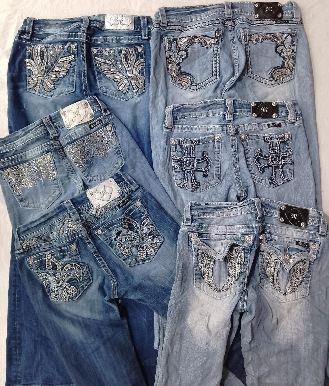 CR6846 Miss Me Flare Jeans