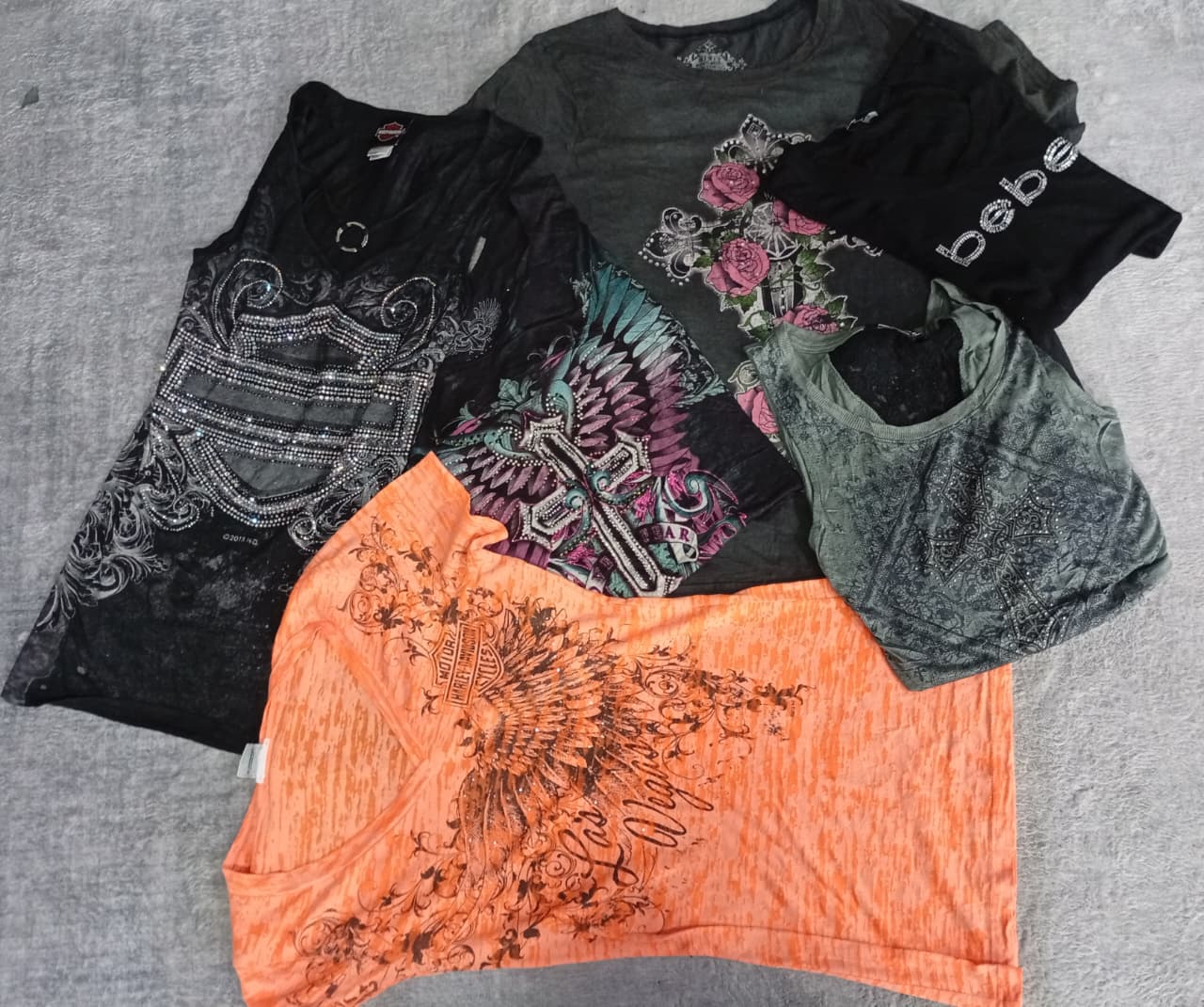 CR6847 Y2K Baby Tees