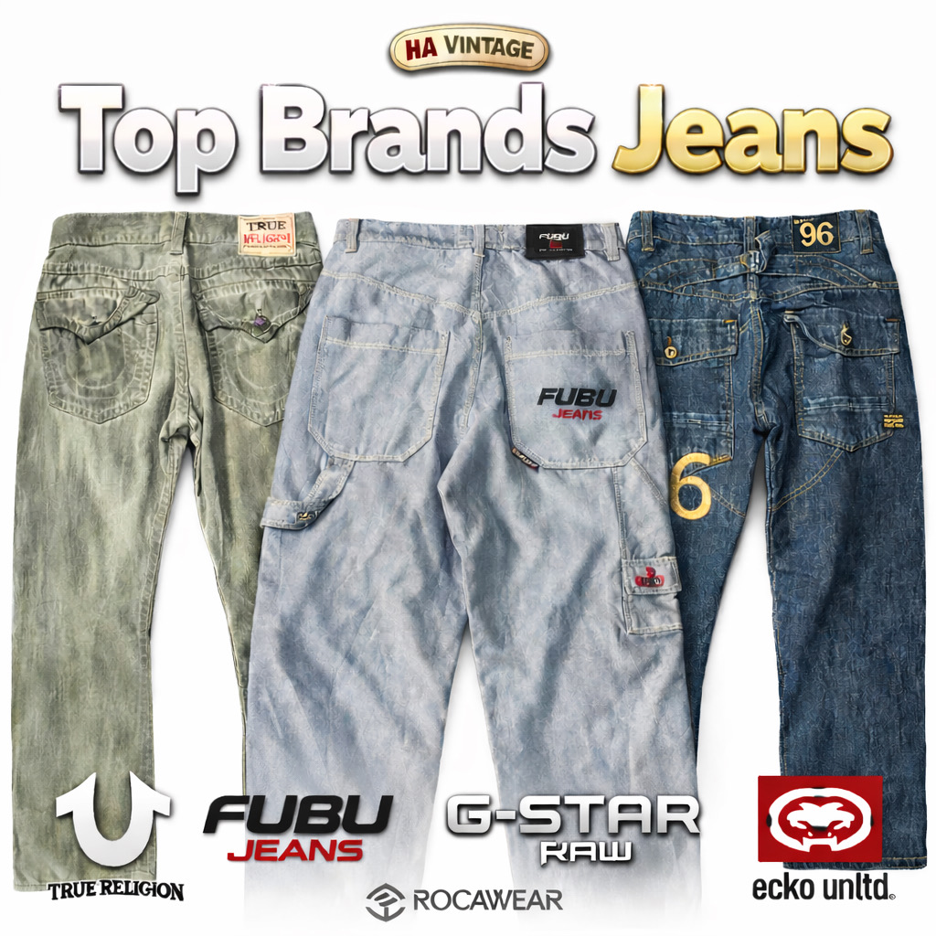 True Religion Rocawear Fubu Jeans