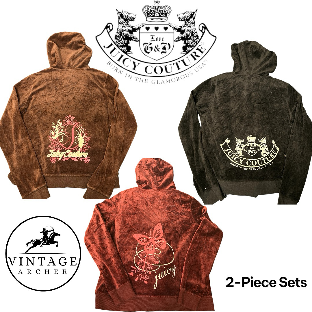 Juicy Couture OG Bling Velour Tracksuits: 10 set (..