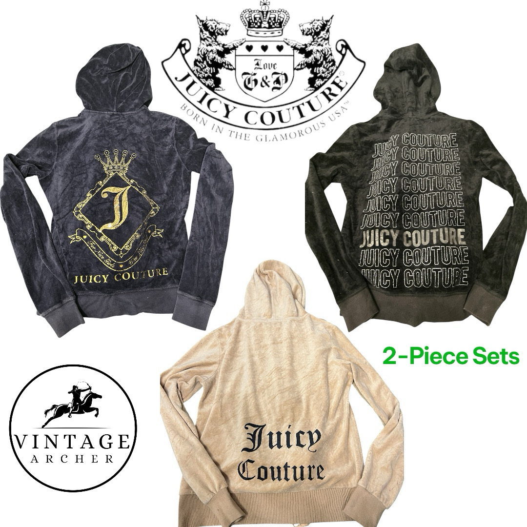 Juicy Couture OG Bling Velour Tracksuits: 10 Set (..