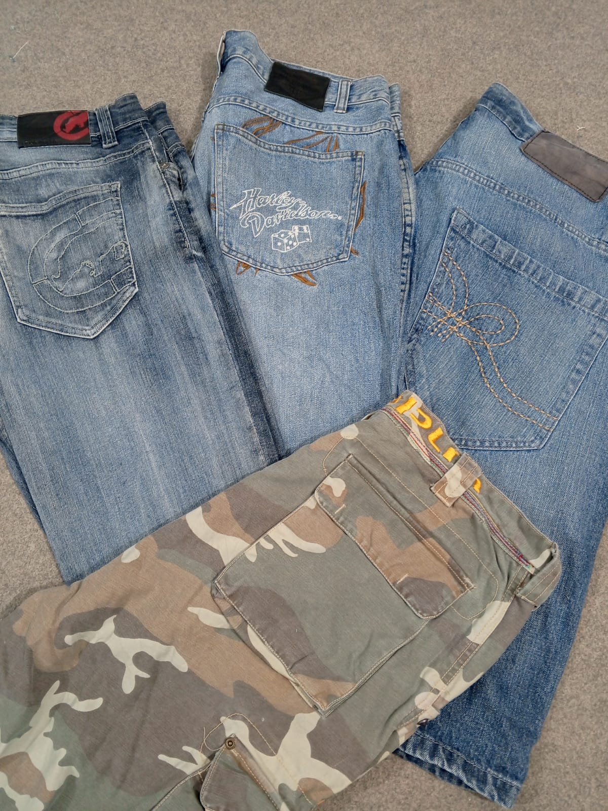 #251 Pantalons courts baggy hip-hop pour hommes