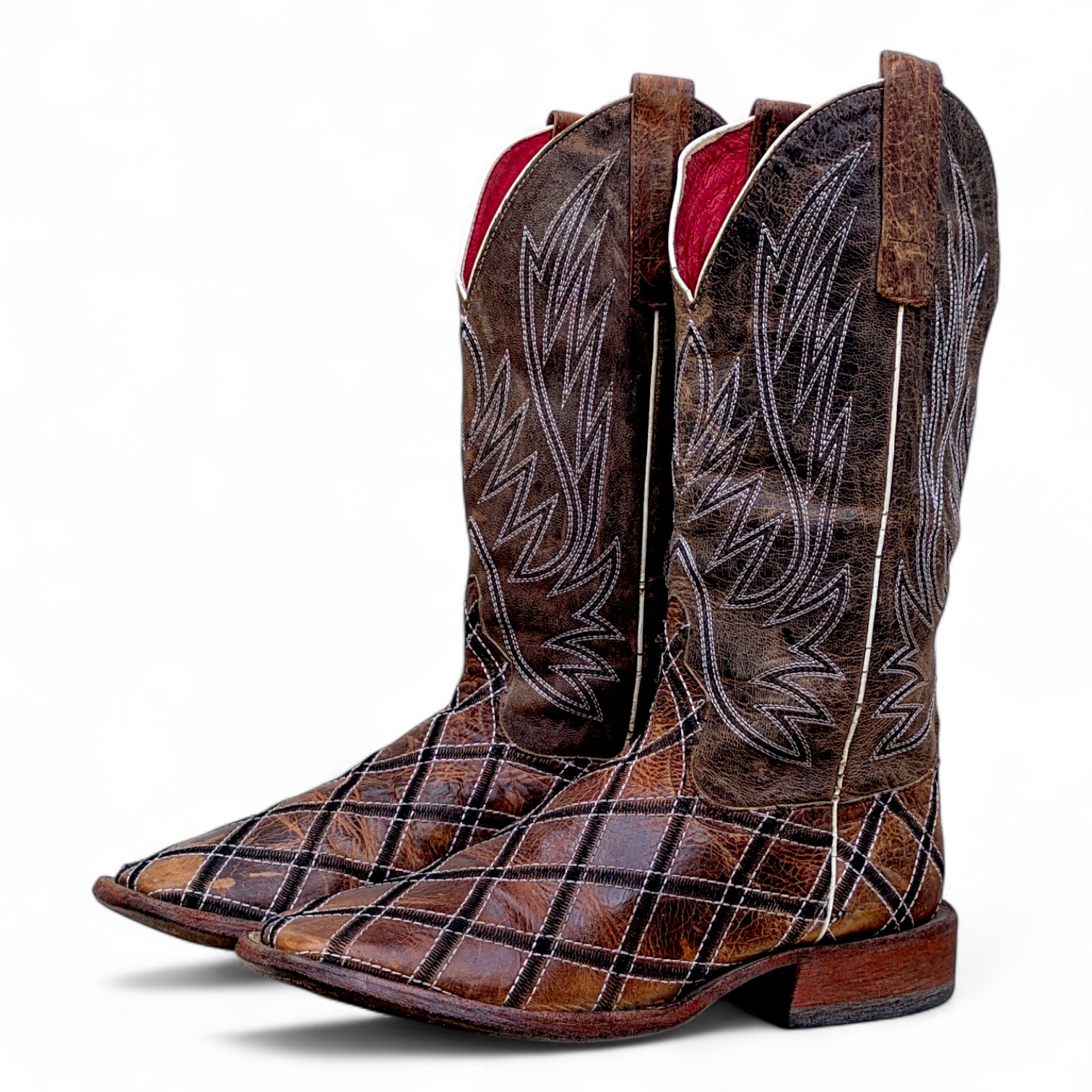 SA441 Premium Vintage Cowboy Boots - Corral and Me..