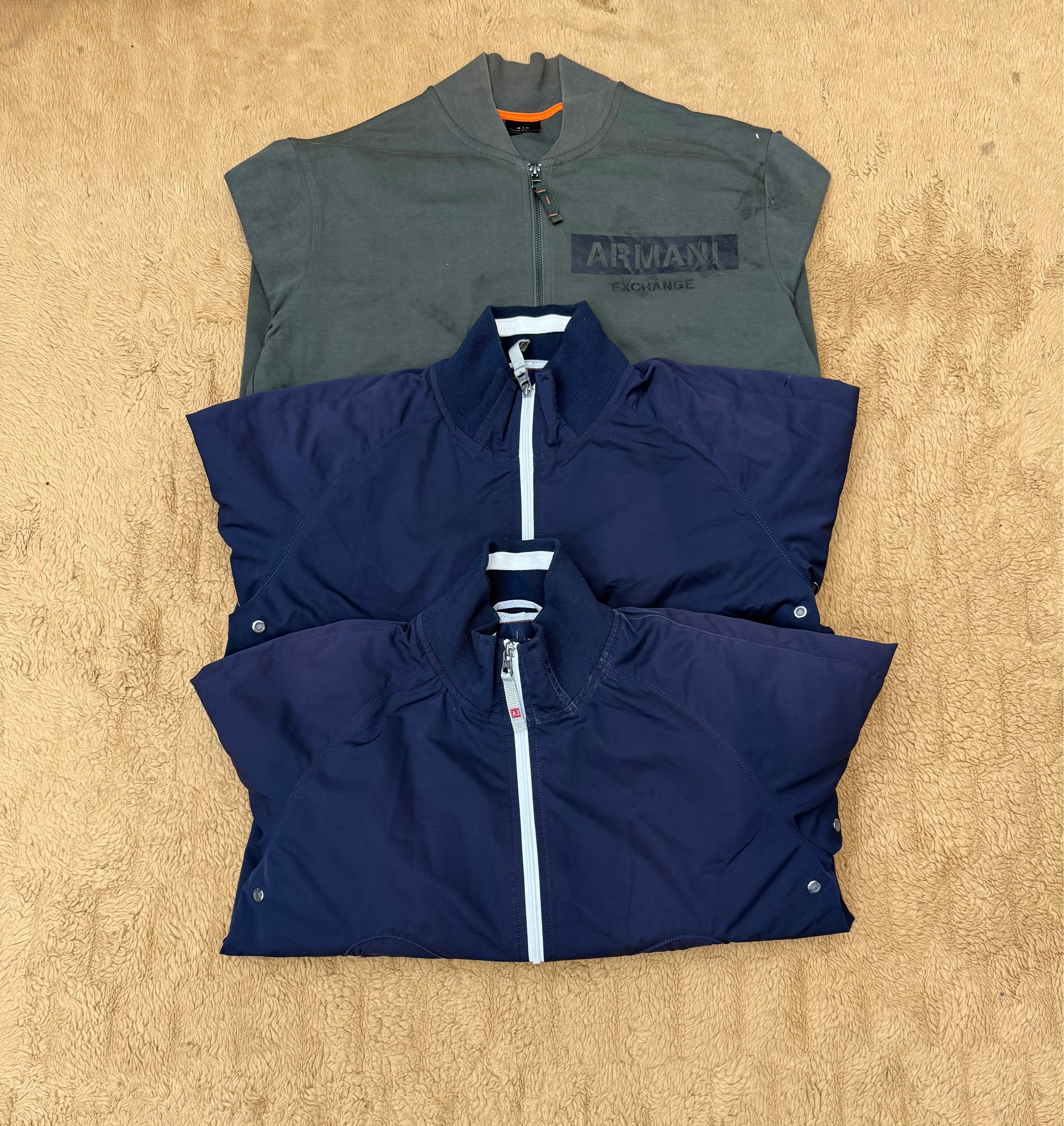 Armani & Lacoste Track Jackets