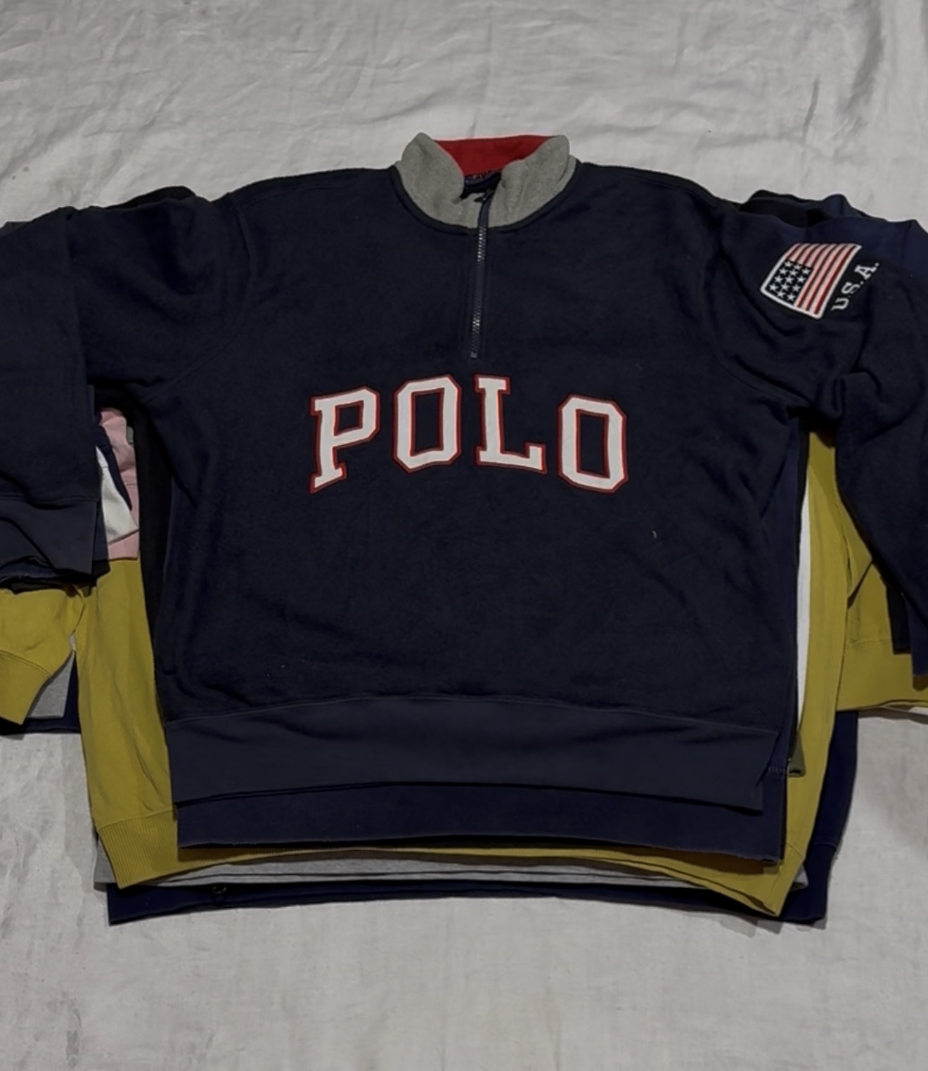 swetshirt polo and lacoste