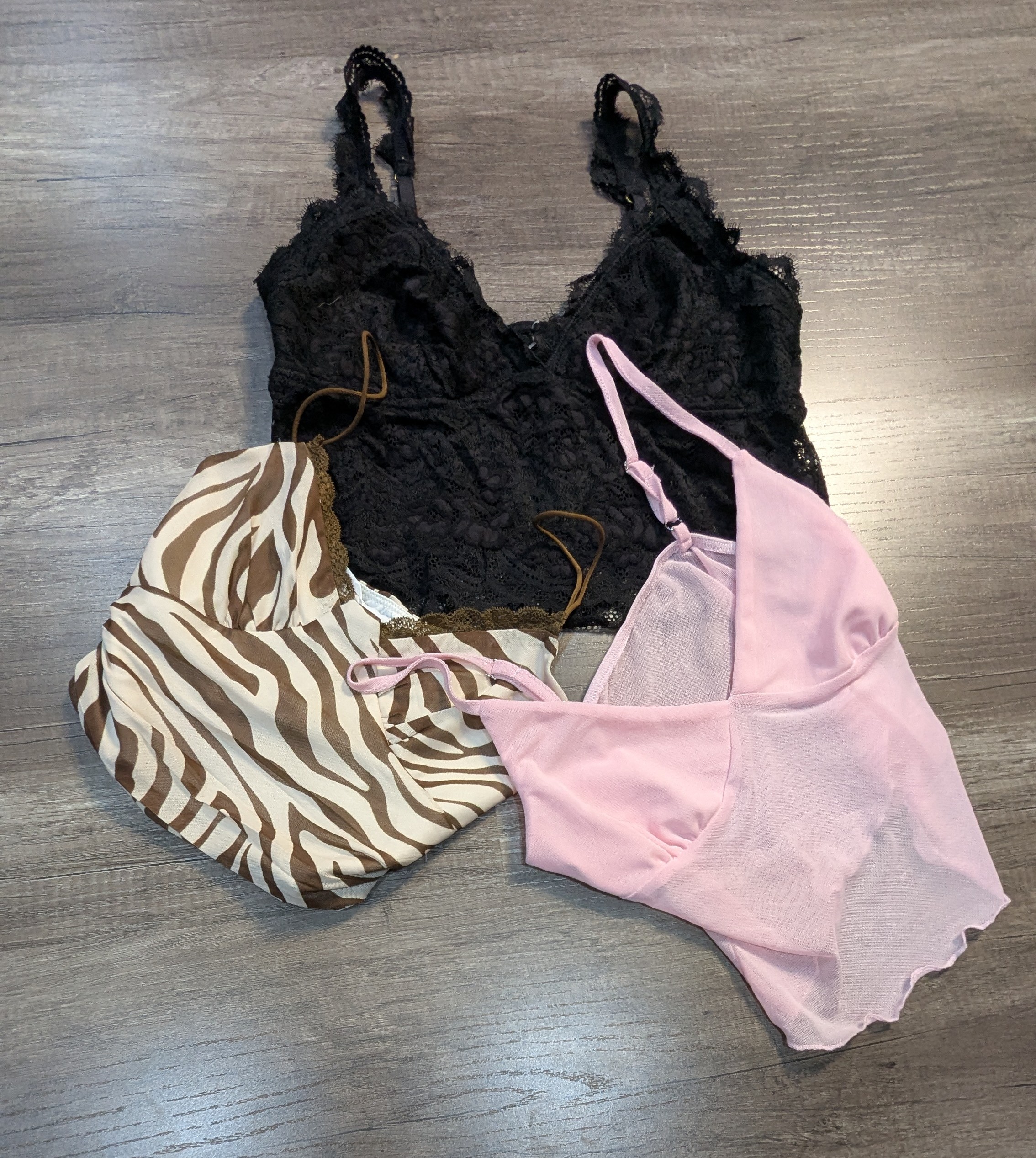 4093 - Y2Kスタイルキャミソール