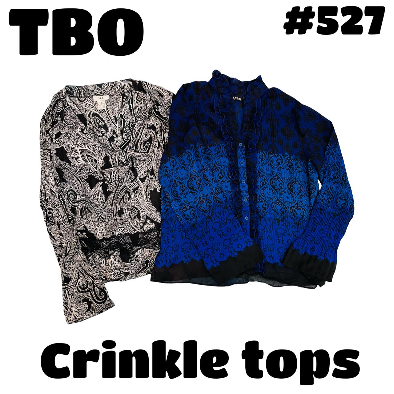 Crinkle tops  #527