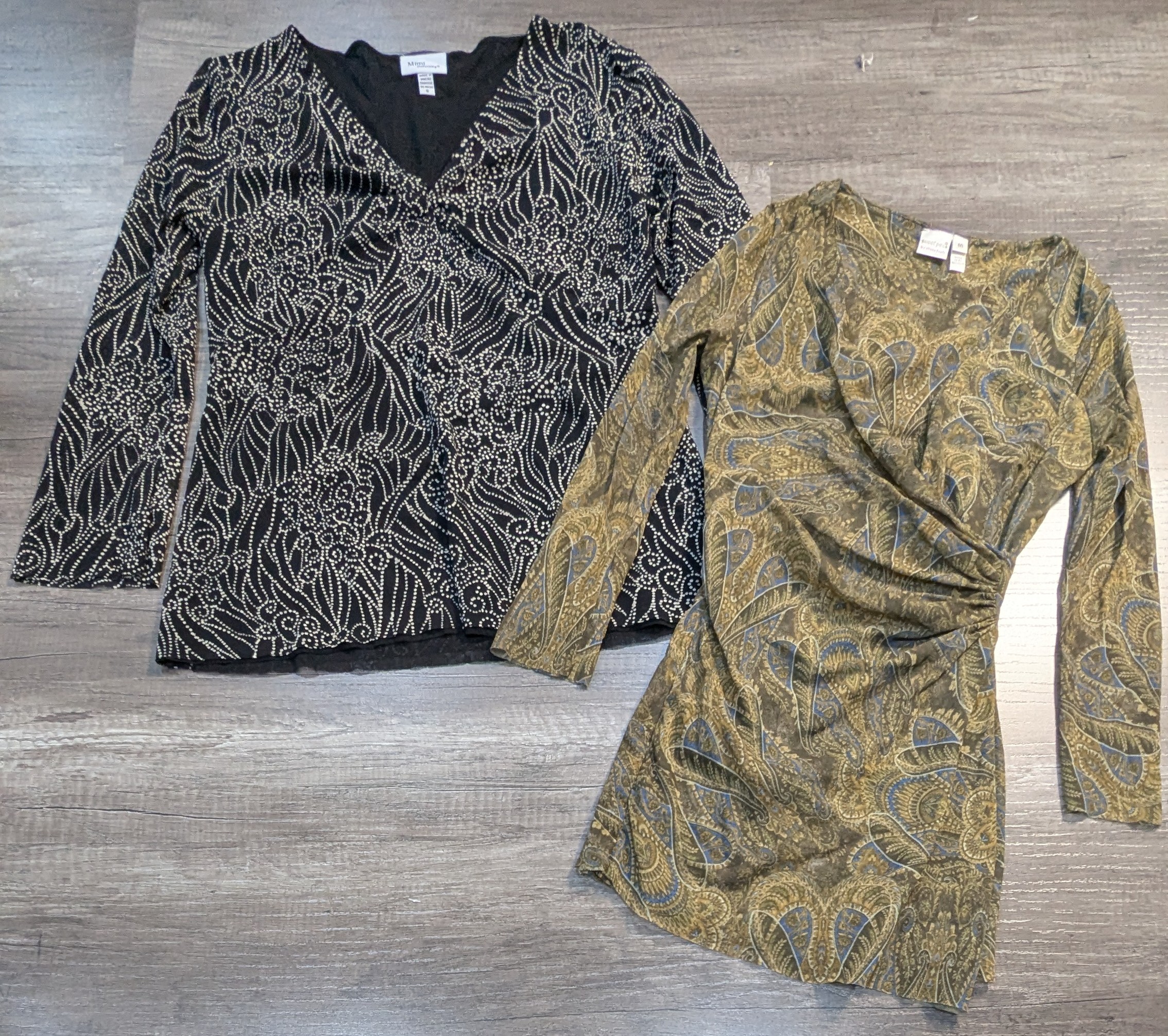 4109 - Y2Kスタイルのブラウス