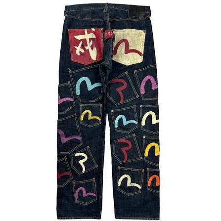 Evisu ユニセックス ミックスジーンズ
