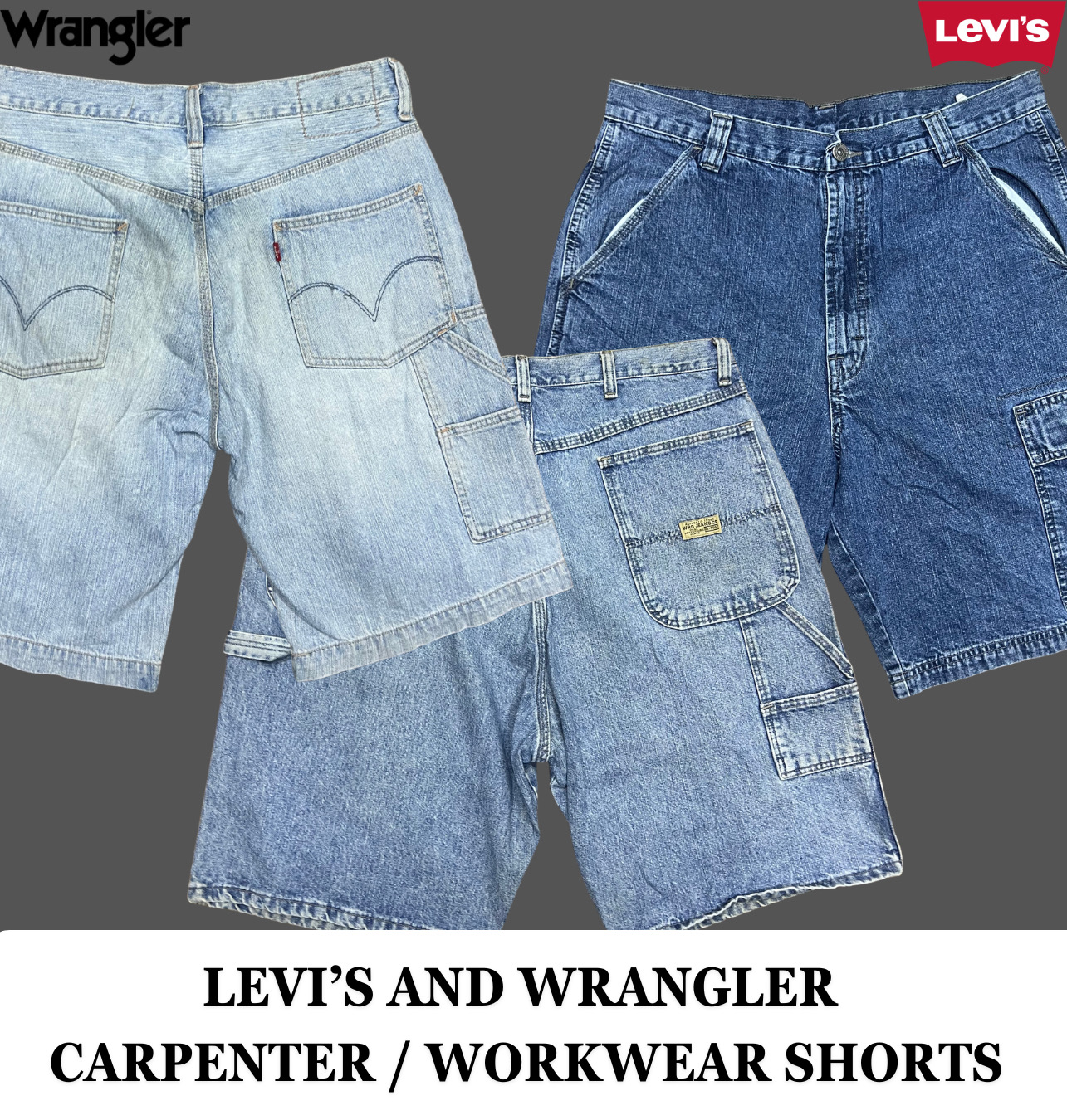 Premium Levi's and Wrangler Carpenter/workwear sho..