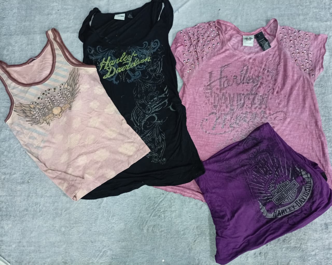 CR6890 Y2K Harley Baby Tees