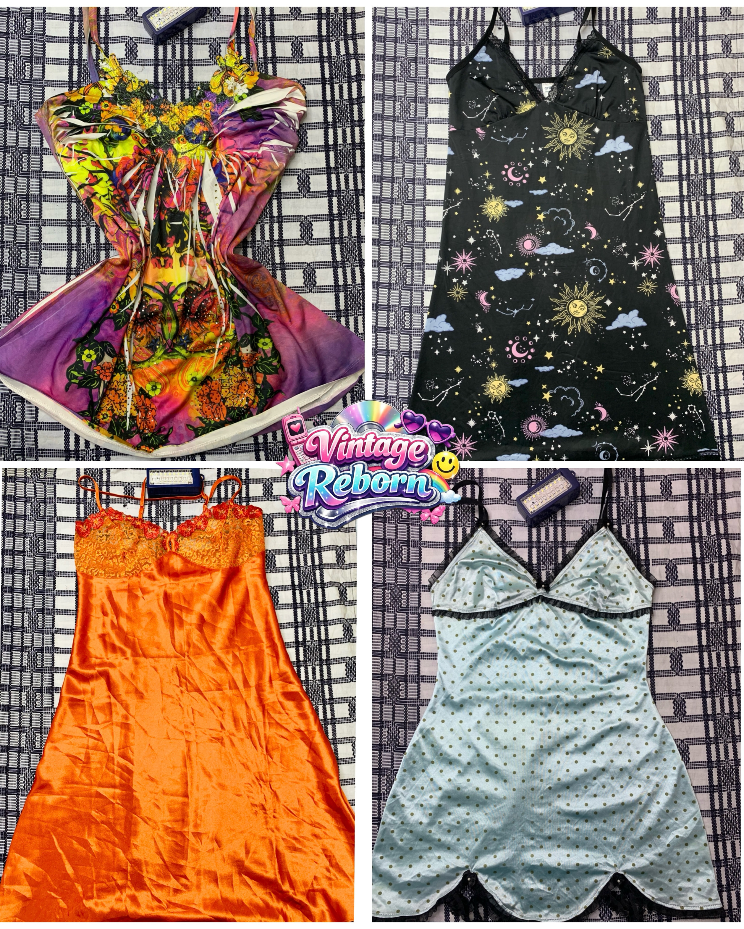 Y2K vintage Slip Dress Trend Bundle –| VR-239