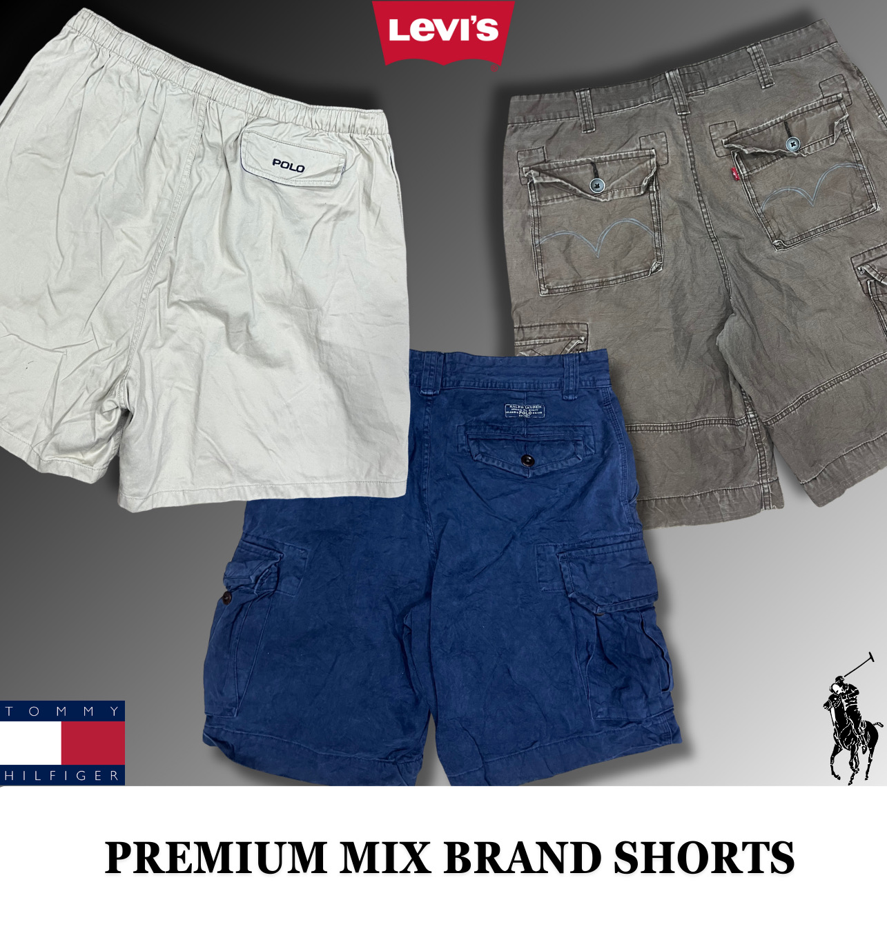 Premium Mix Brand Shorts (Ralph Lauren, Tommy Hilf..