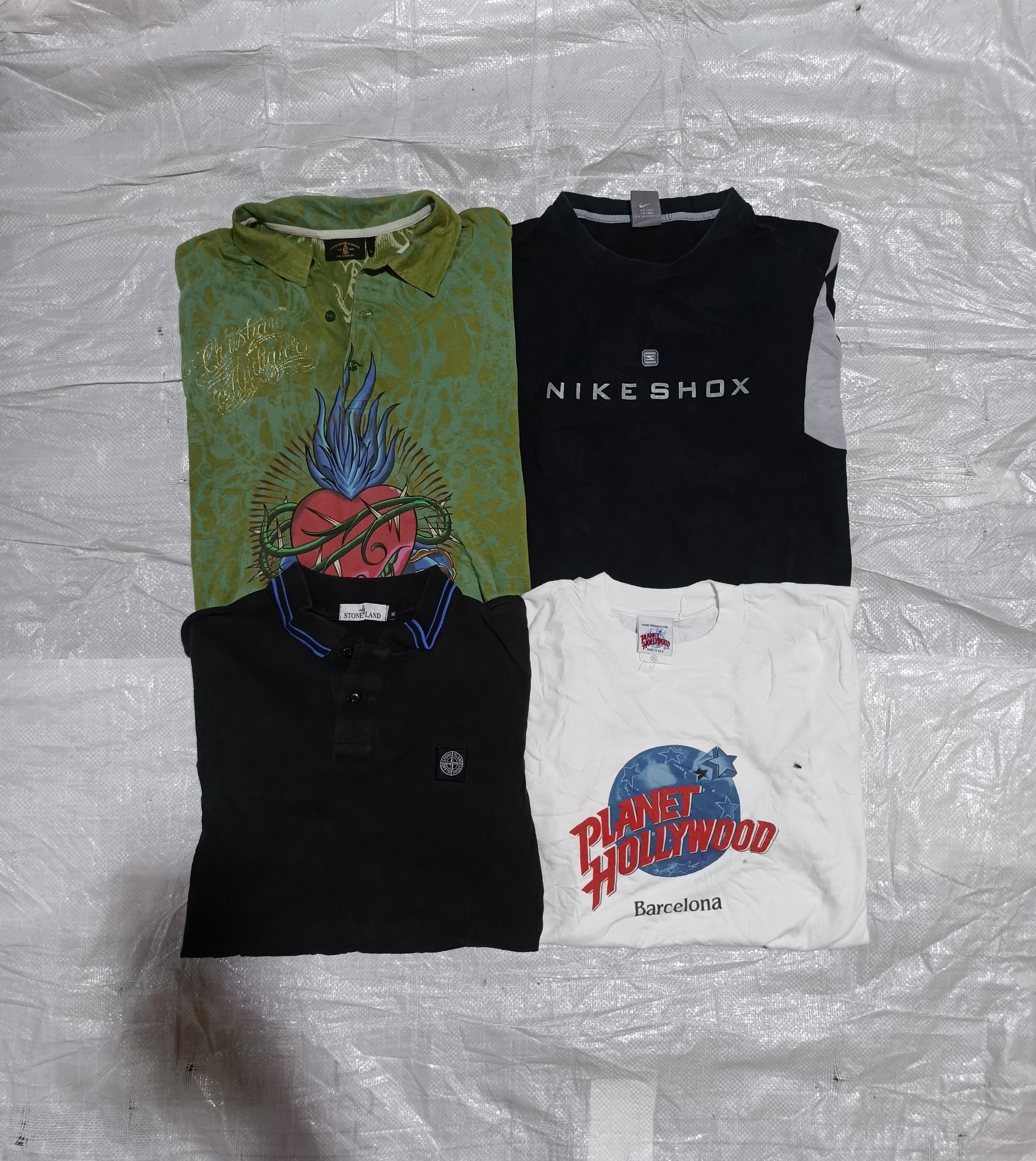 Stone island and vintage other brand t shirts