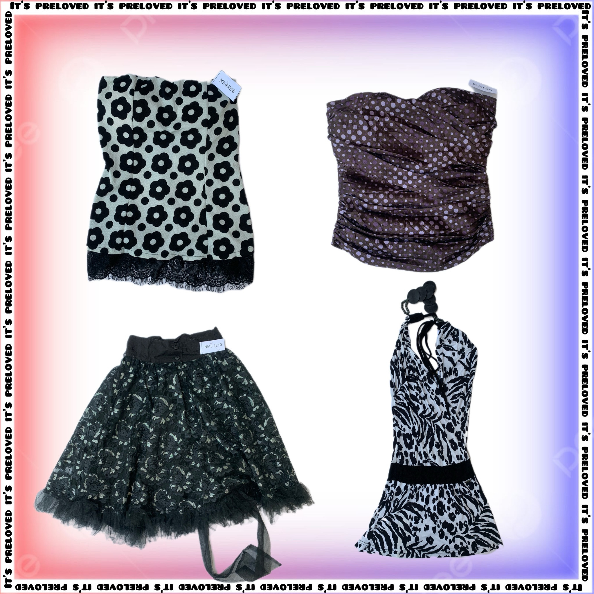 Jazz Club Collection - tops, dresses and skirts (S..