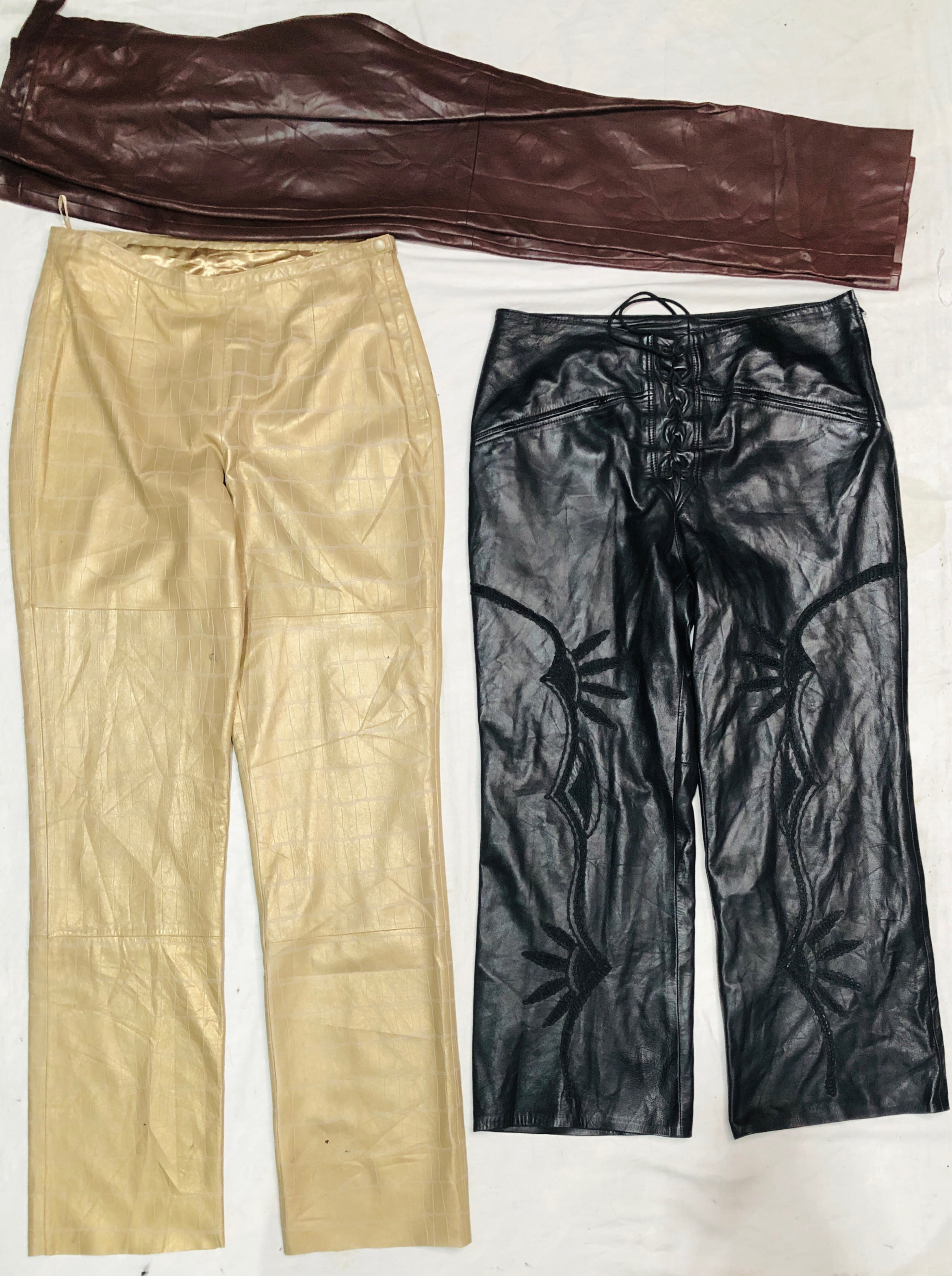 Leather pants Y2K Vintage |21