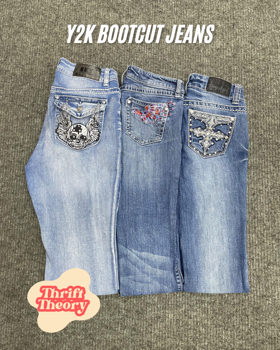 Y2K Bootcut Jeans - (02/03)