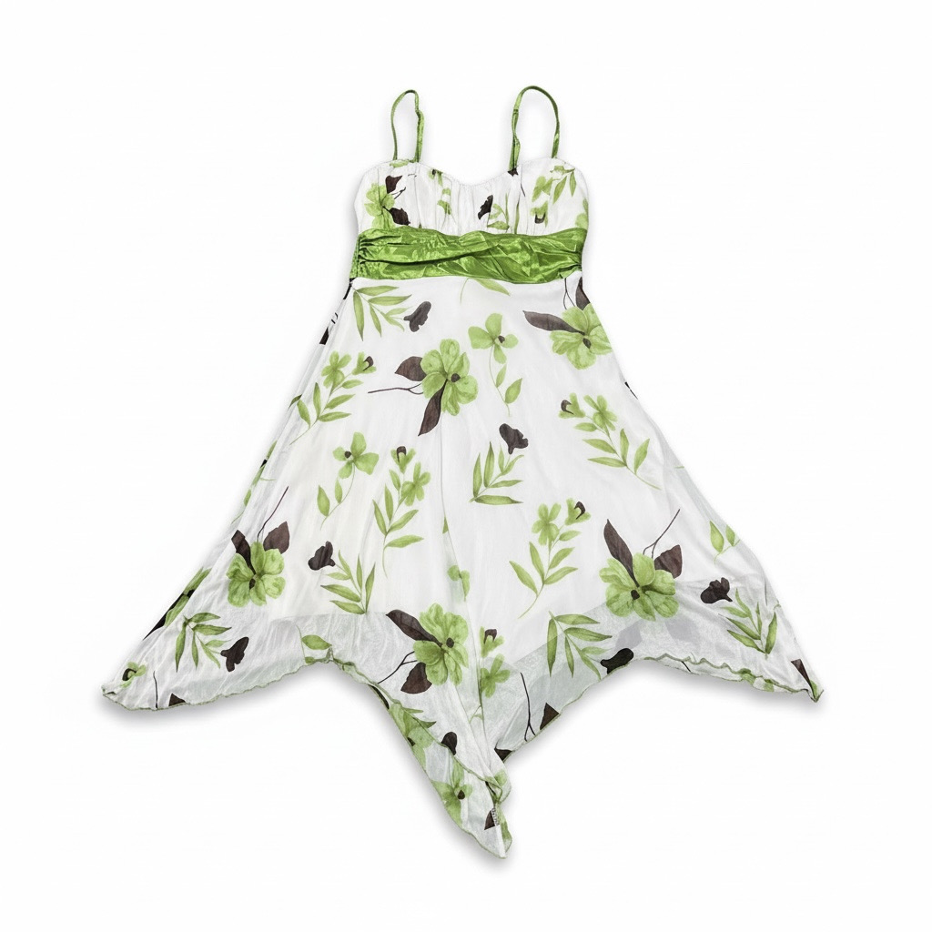 Yv247 Unique Preloved Midi Dress 9P