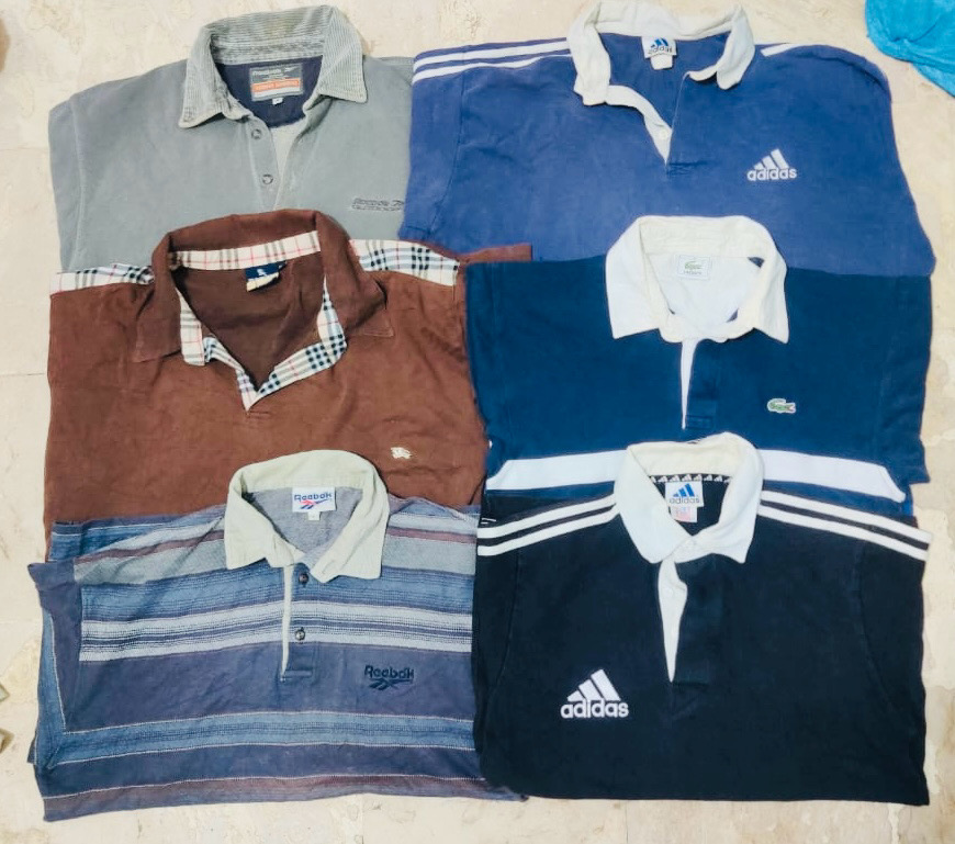 Mix brand vintage rugby shirts bundle 1