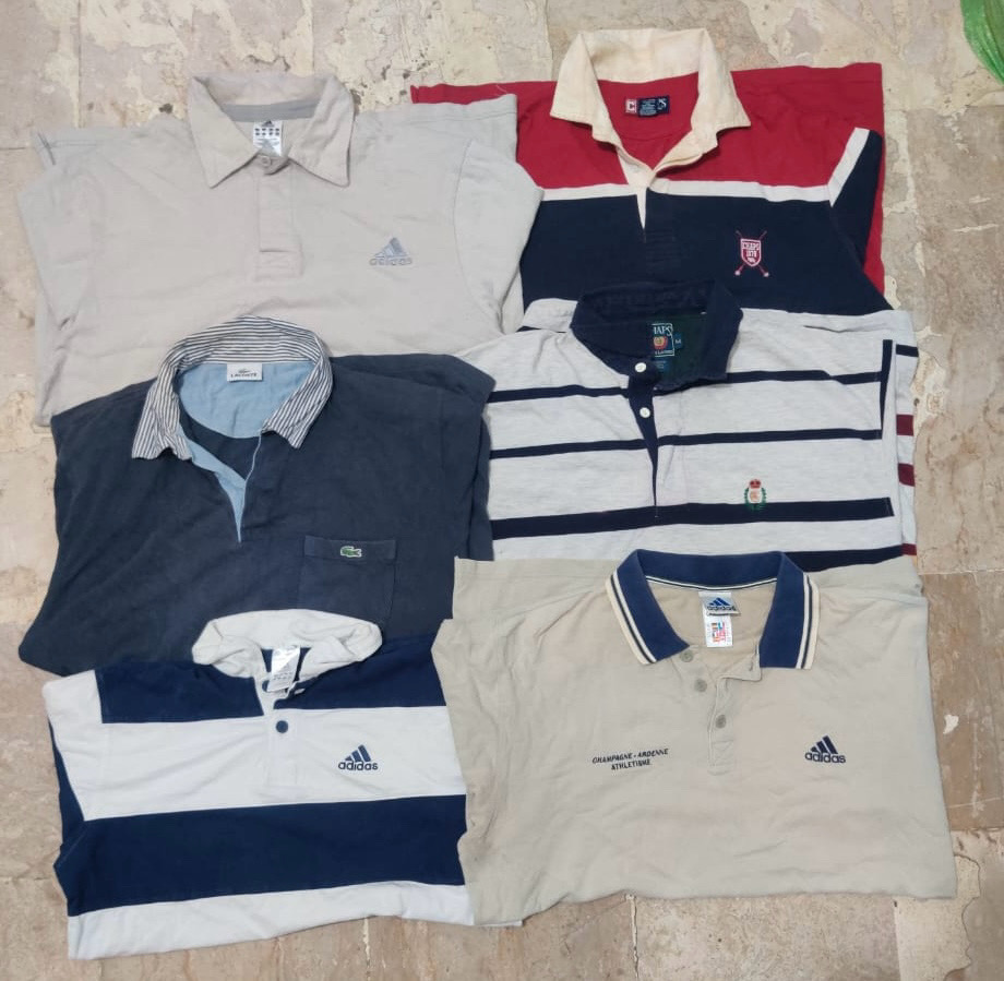 Mix brand vintage rugby shirts bundle 2