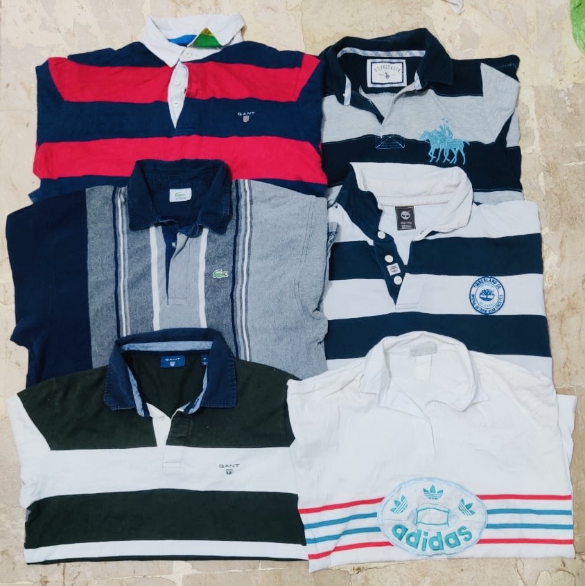 Mix brand vintage rugby shirts bundle 3