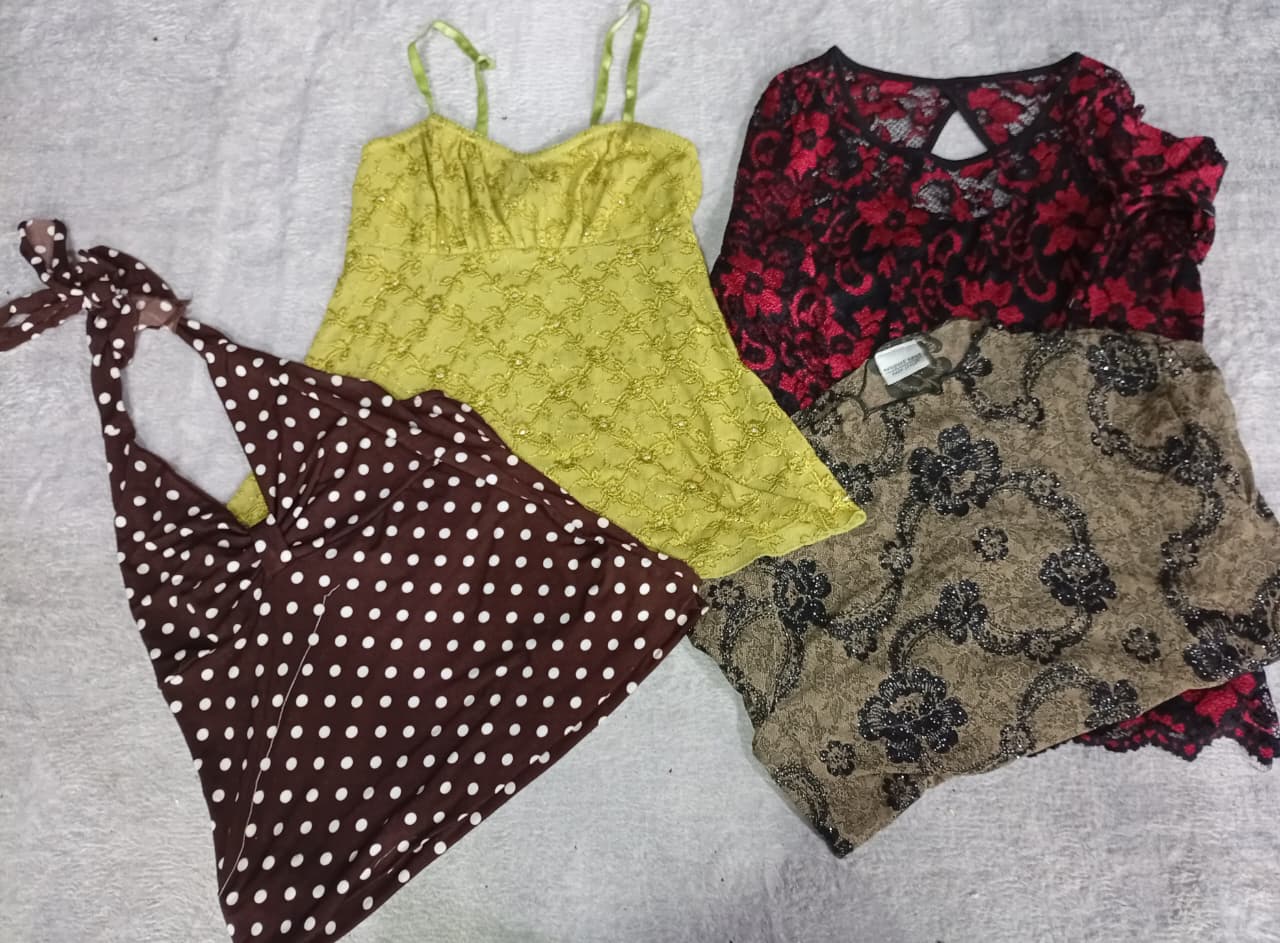 CR6873 Y2K Pretty Tops