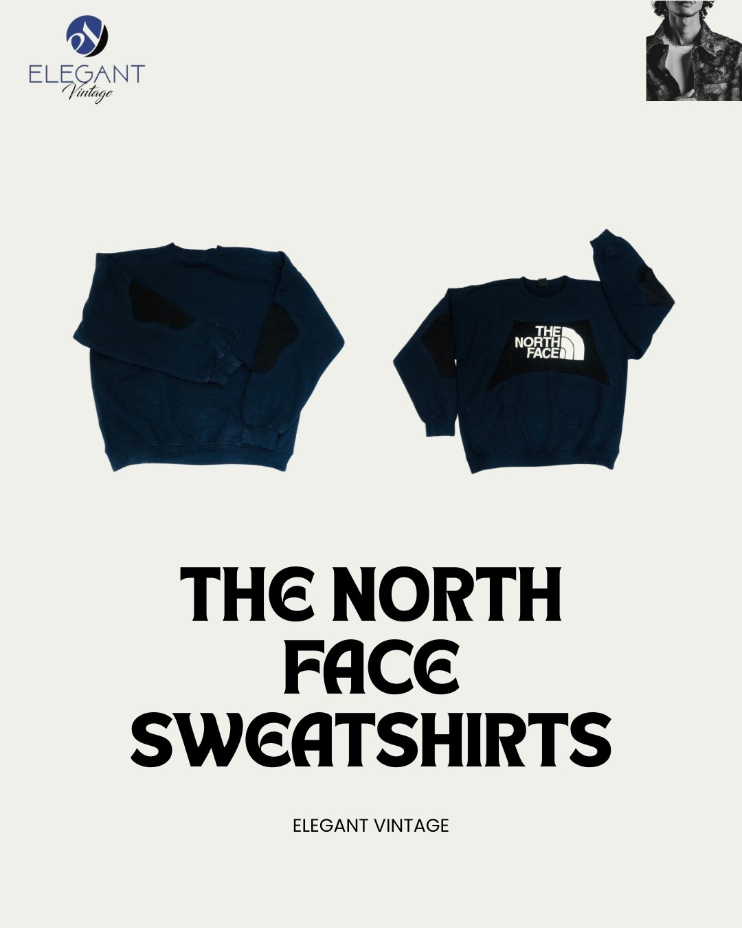UPCYCLED The North Face Sweatshirts - EVR0129