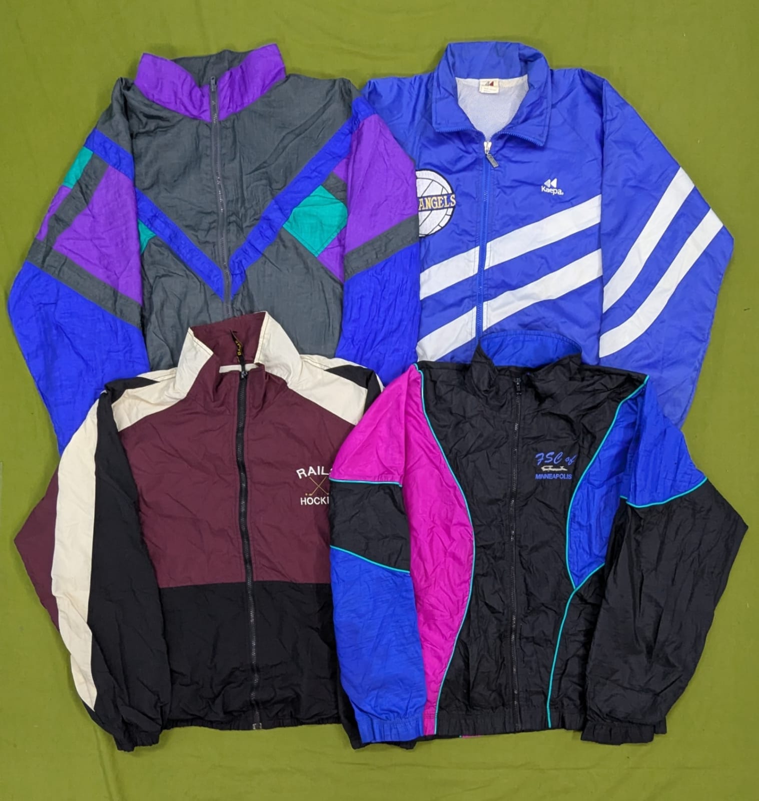 RV2365 Crazy Zipper Jackets