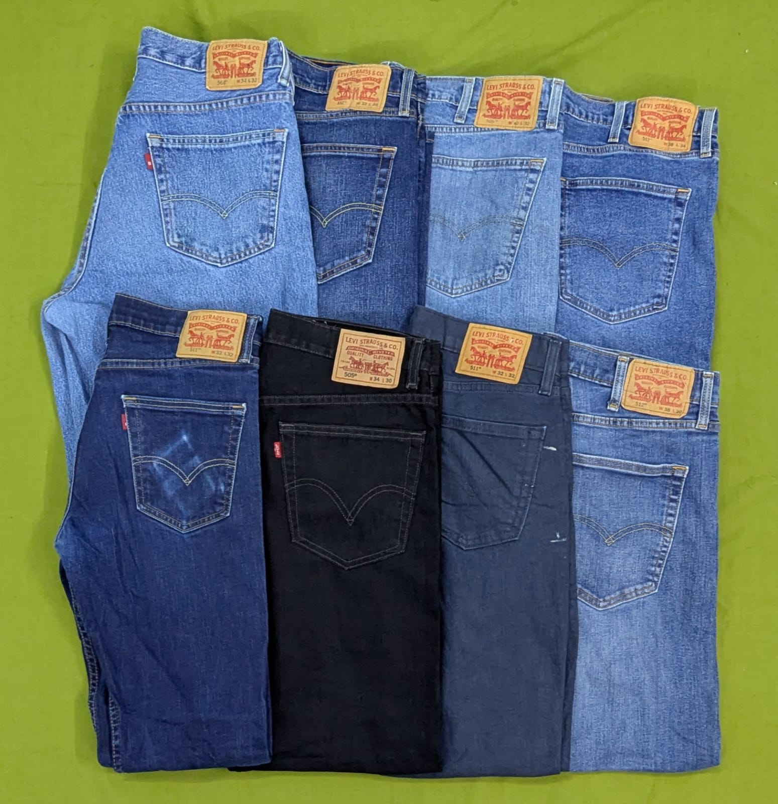 RV2368 Levi's Zipper Jeans