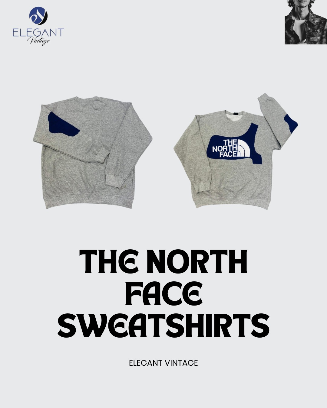 UPCYCLED The North Face Sweatshirts - EVR0147
