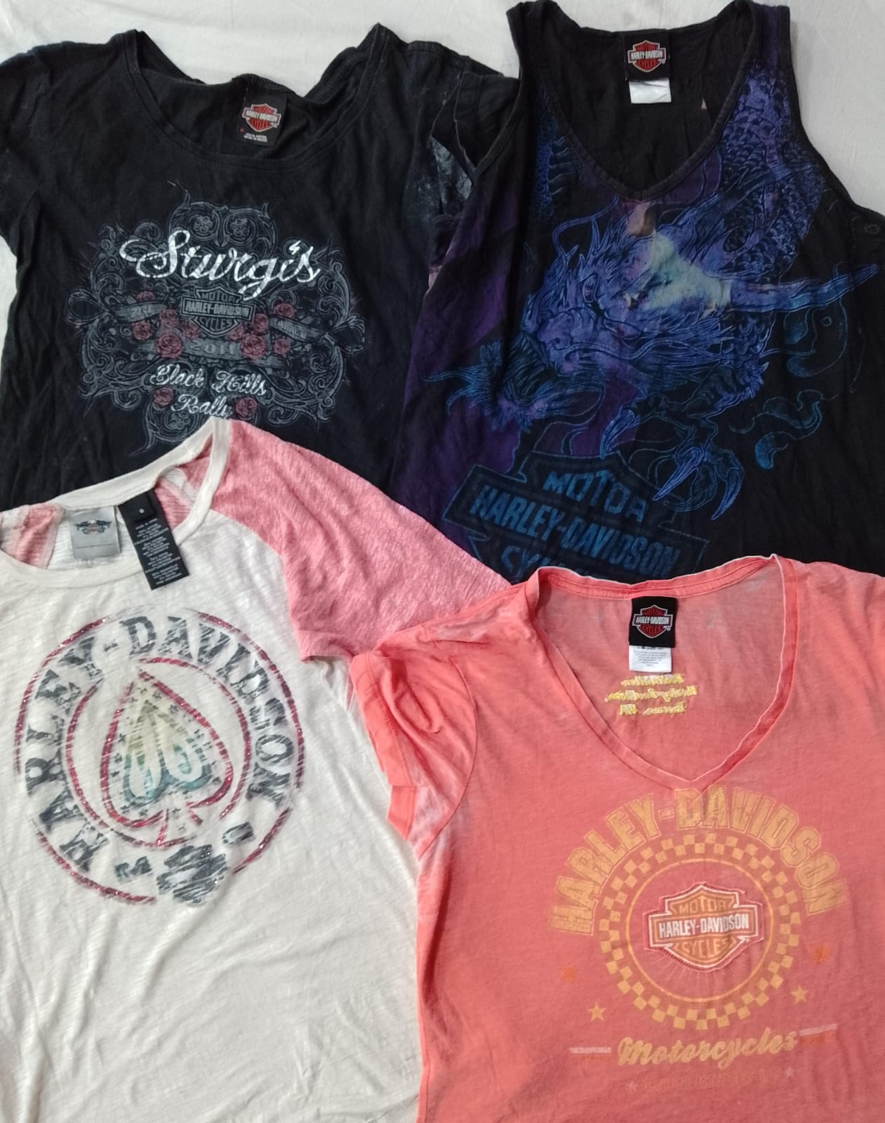 CR6891 Harley Davidson Baby Tees